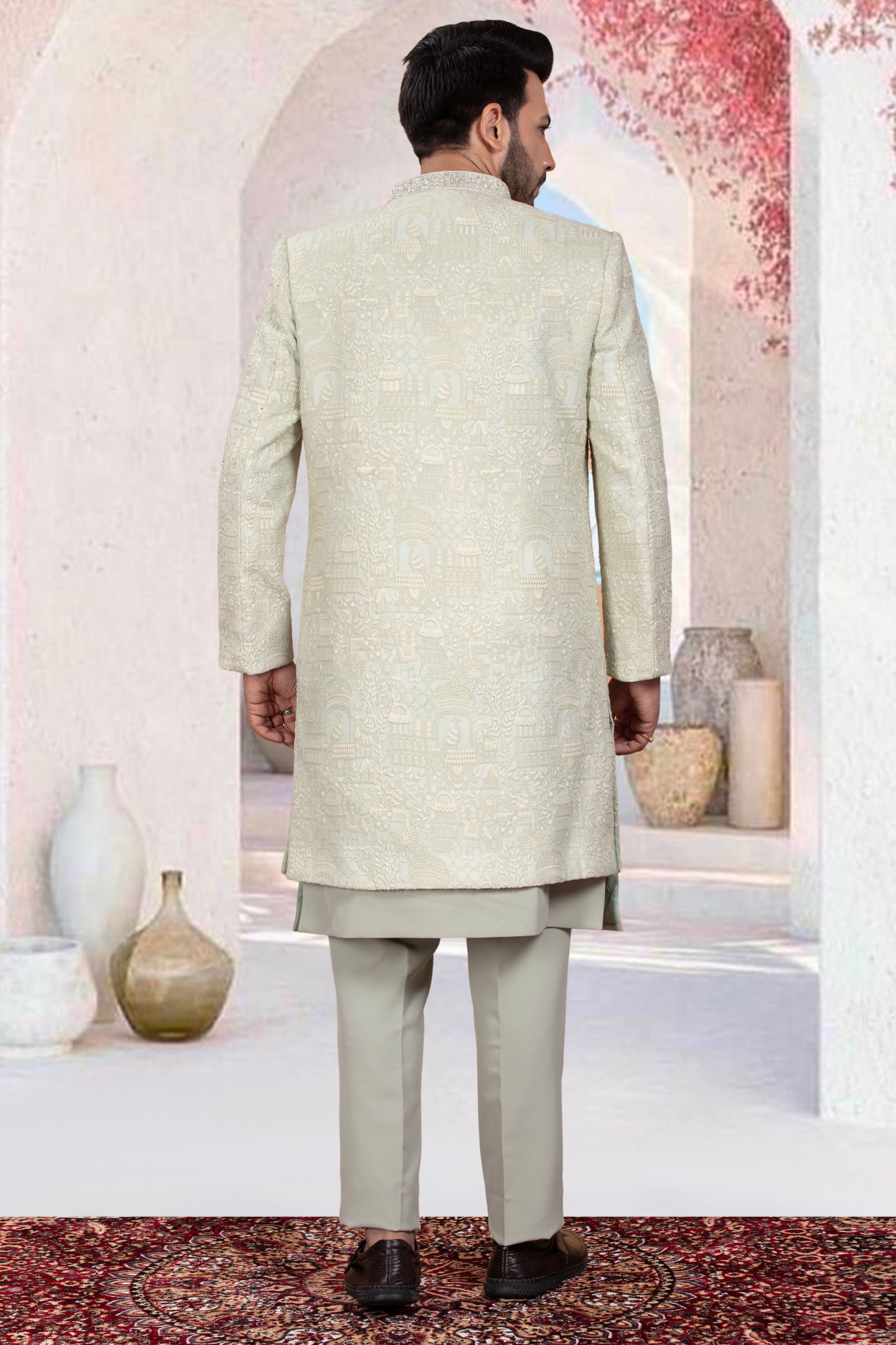 Mens Sherwani- M42-S149