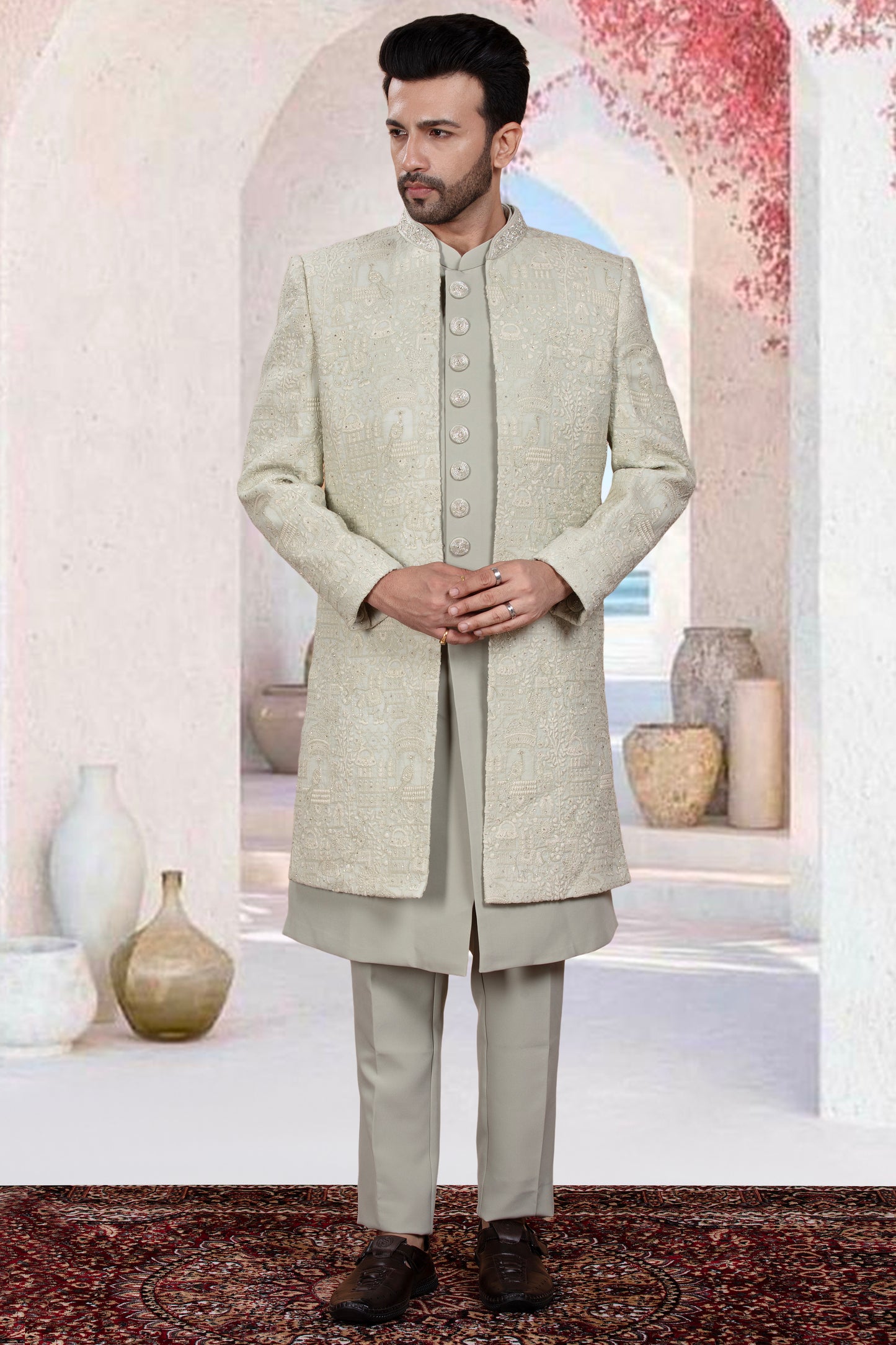 Mens Sherwani- M42-S149