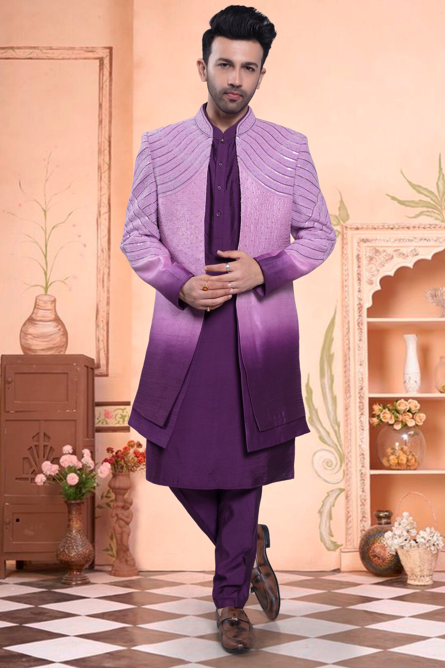 Mens Sherwani- U2-S400