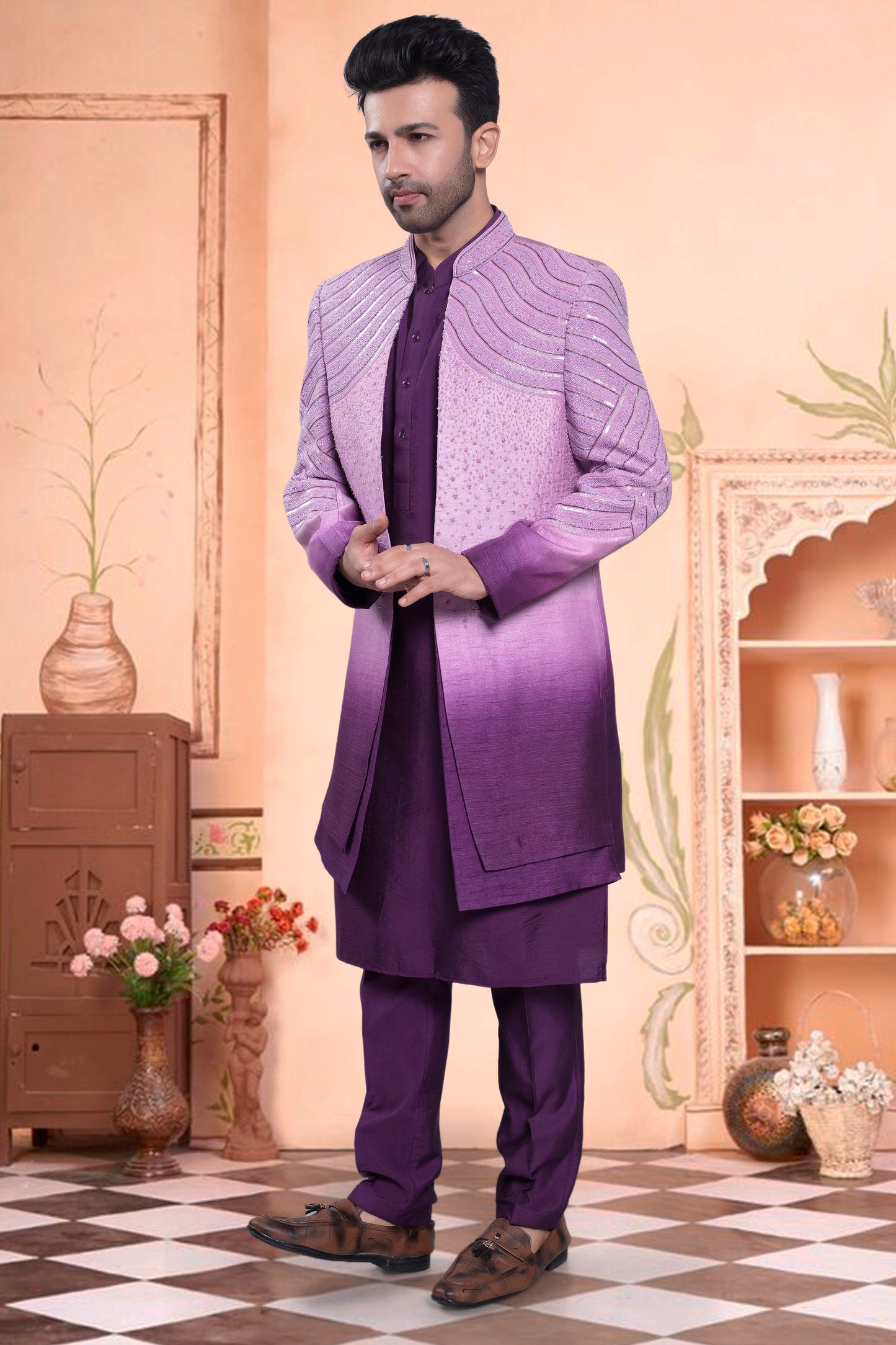 Mens Sherwani- U2-S400