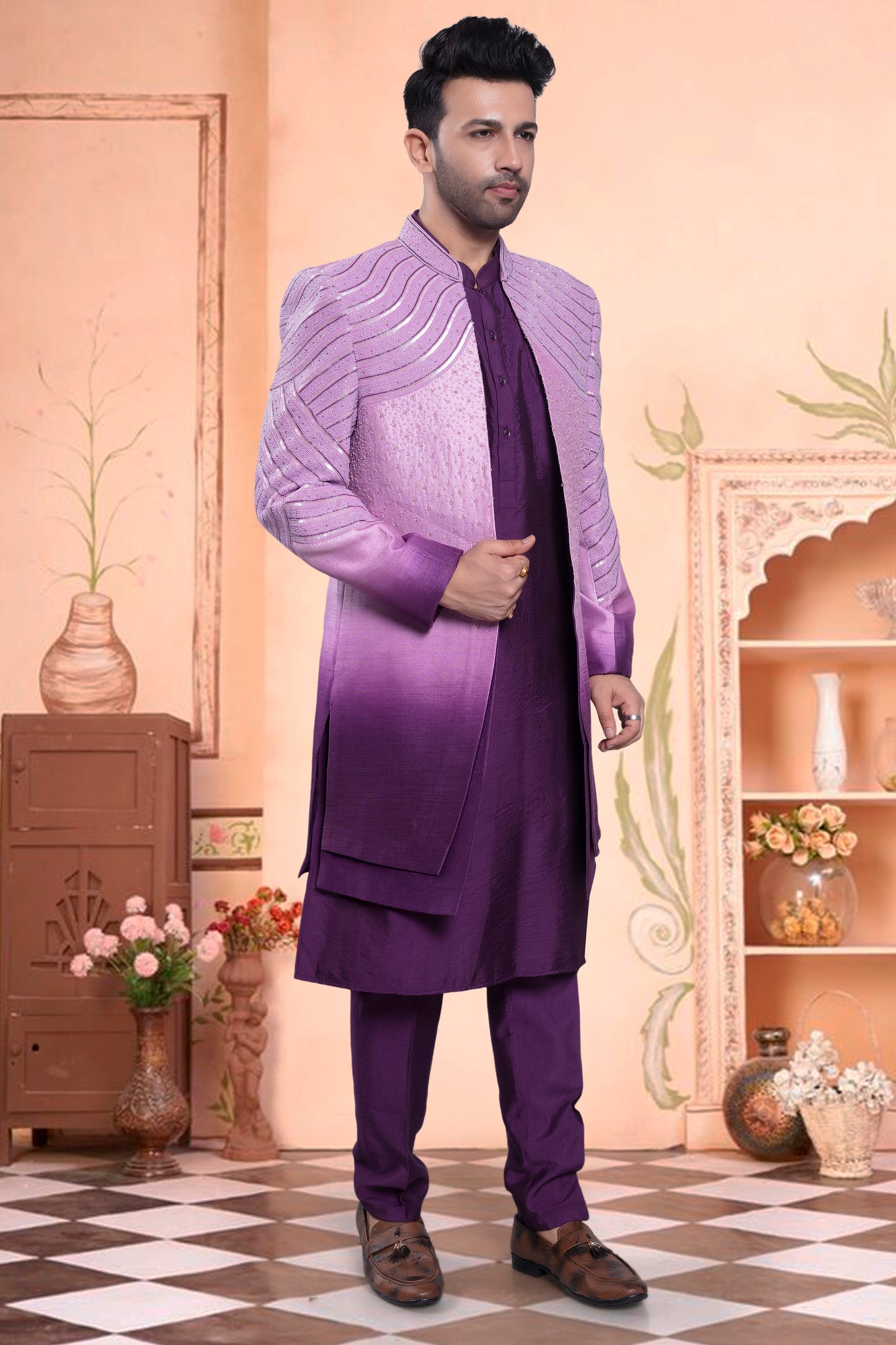 Mens Sherwani- U2-S400