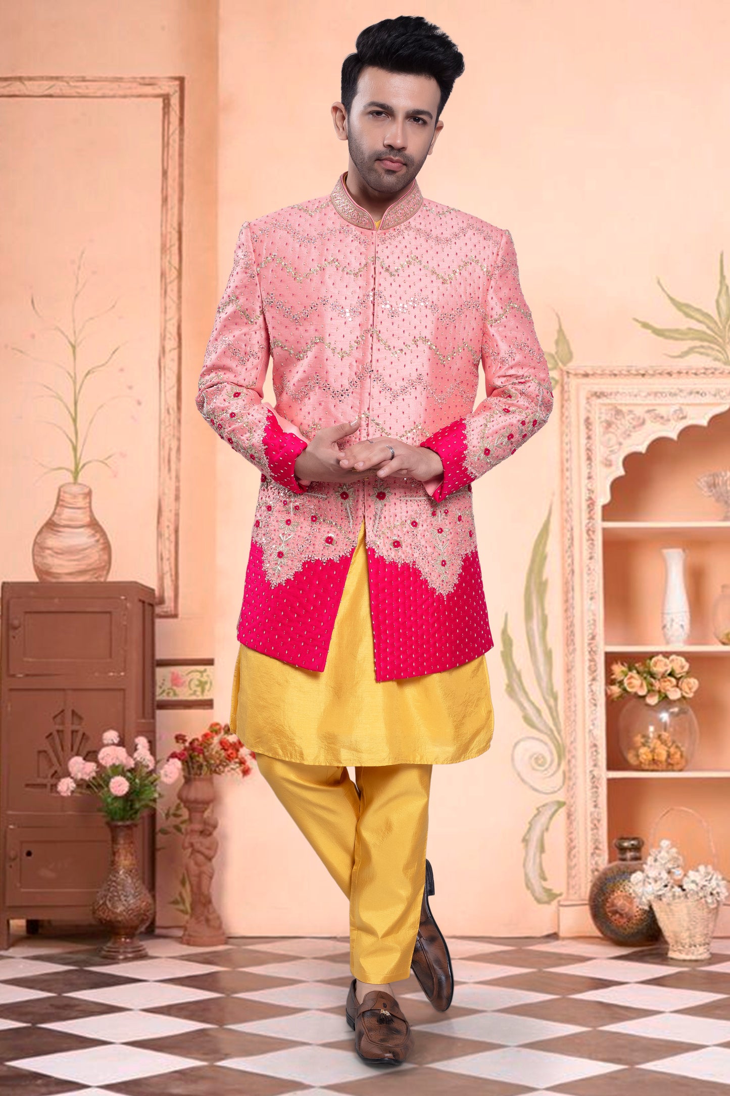 Mens Sherwani- U2-S402