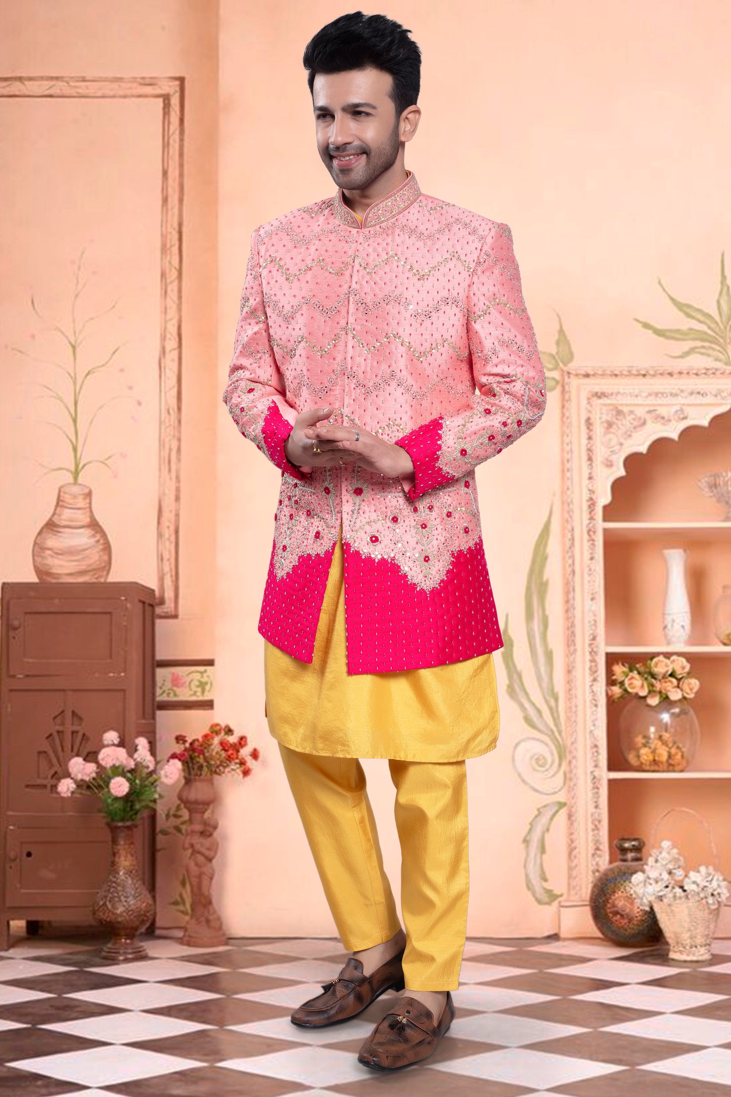 Mens Sherwani- U2-S402