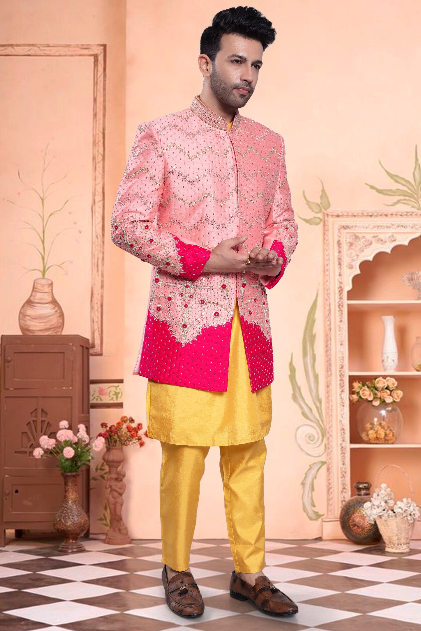 Mens Sherwani- U2-S402