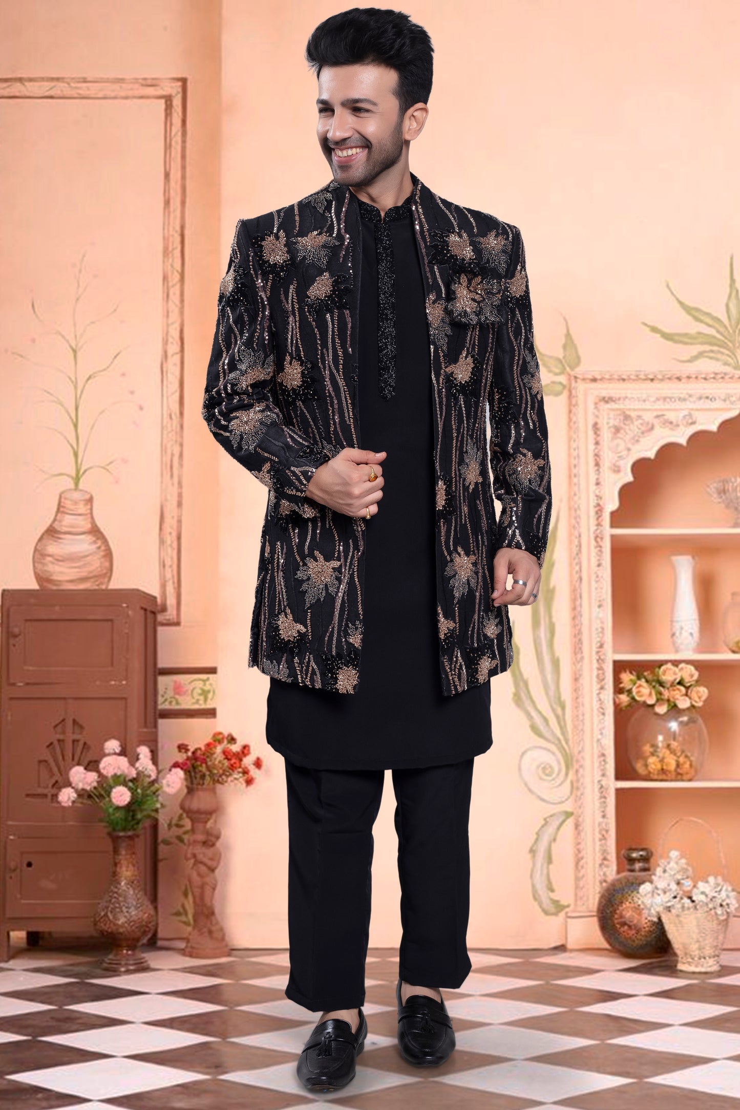 Mens Sherwani- U2-S403