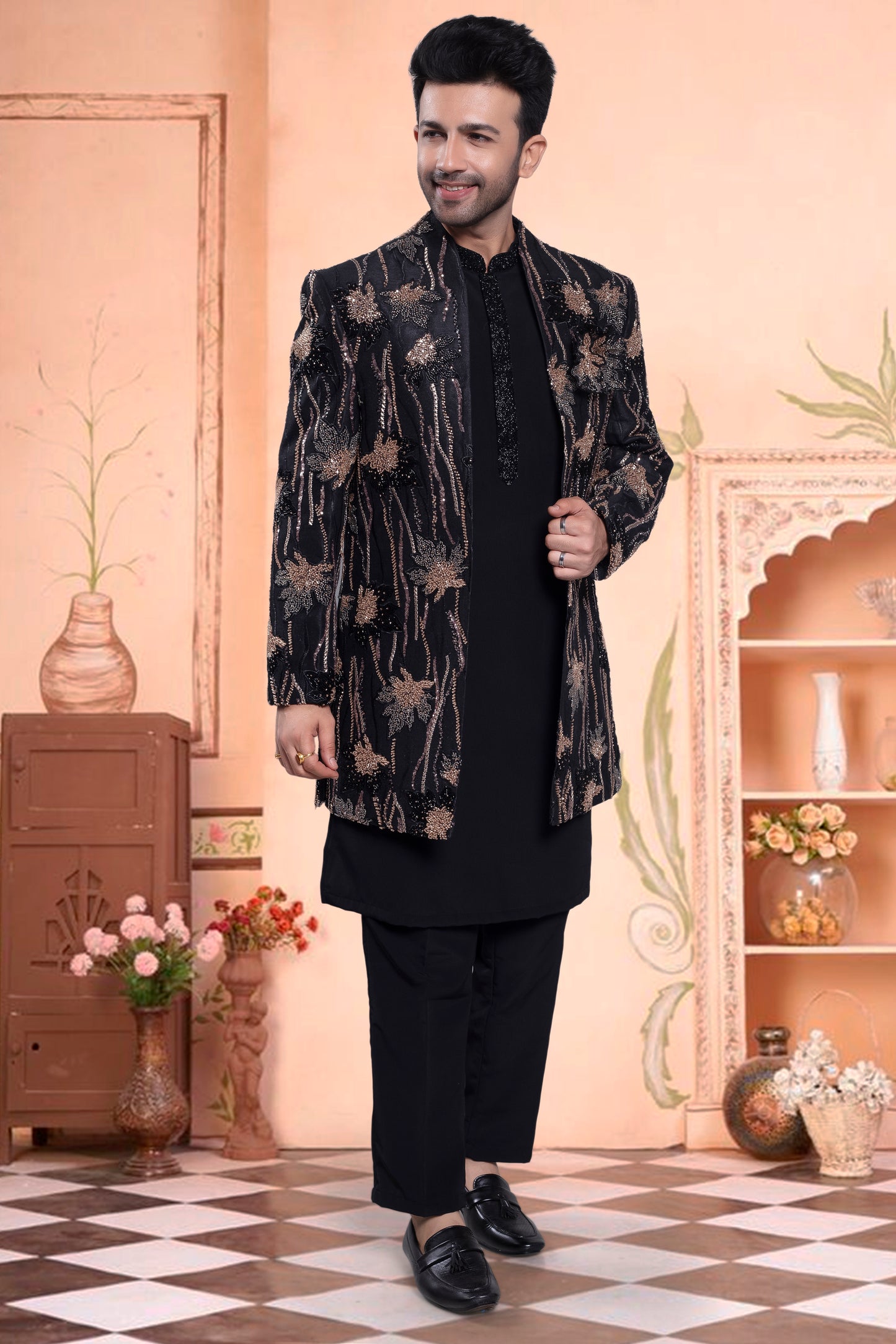 Mens Sherwani- U2-S403