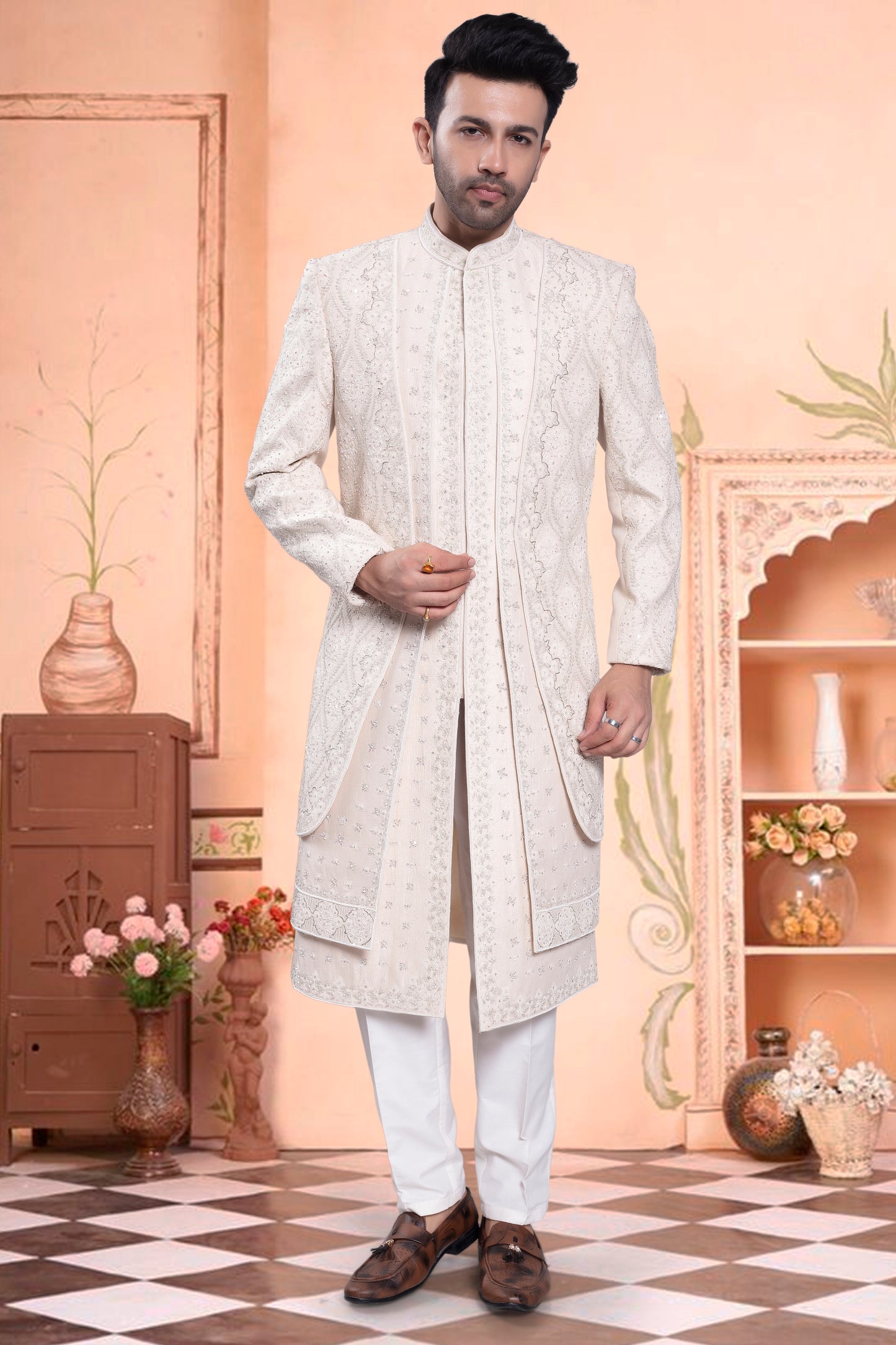 Mens Sherwani- U2-S396