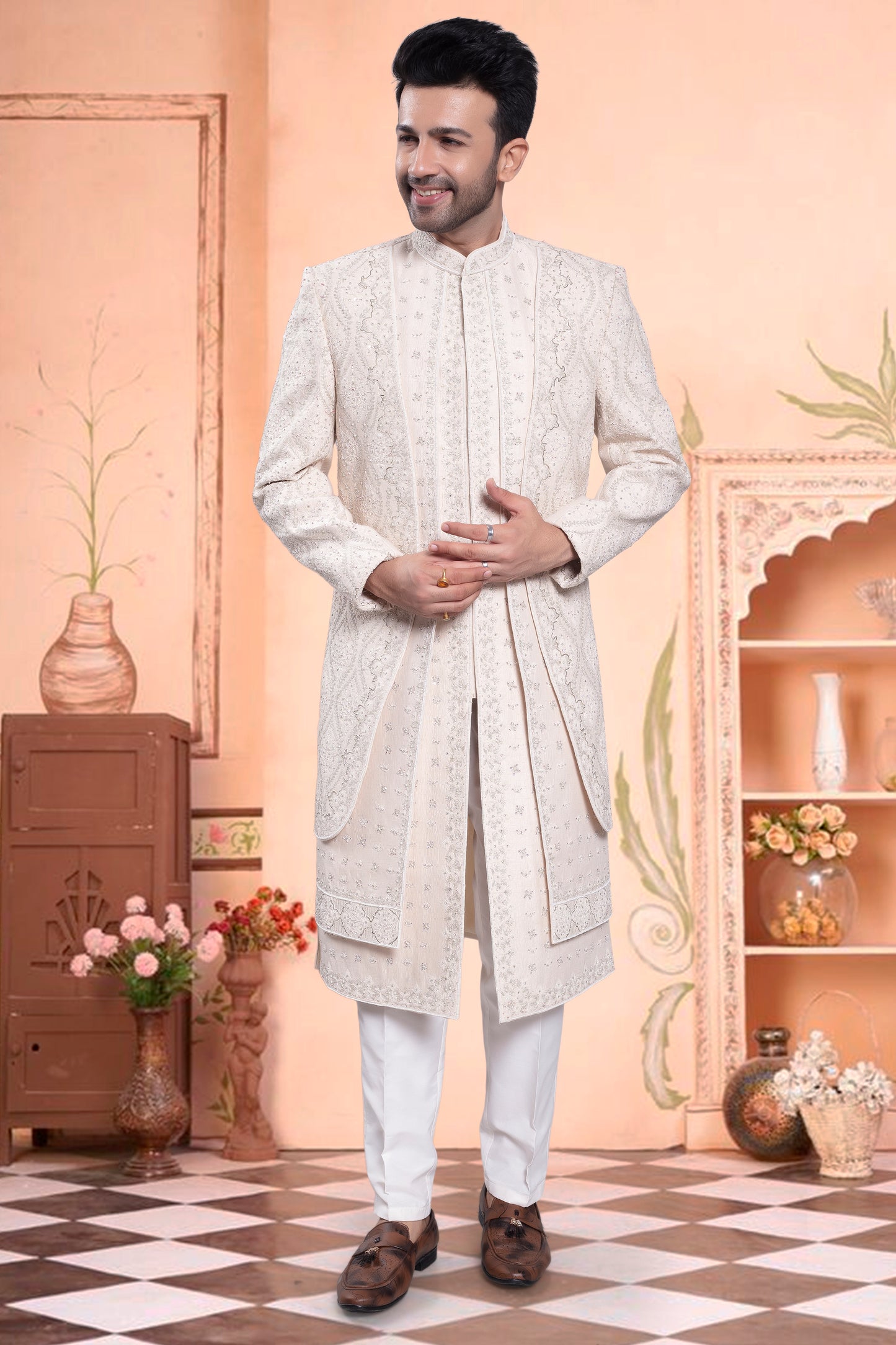 Mens Sherwani- U2-S396