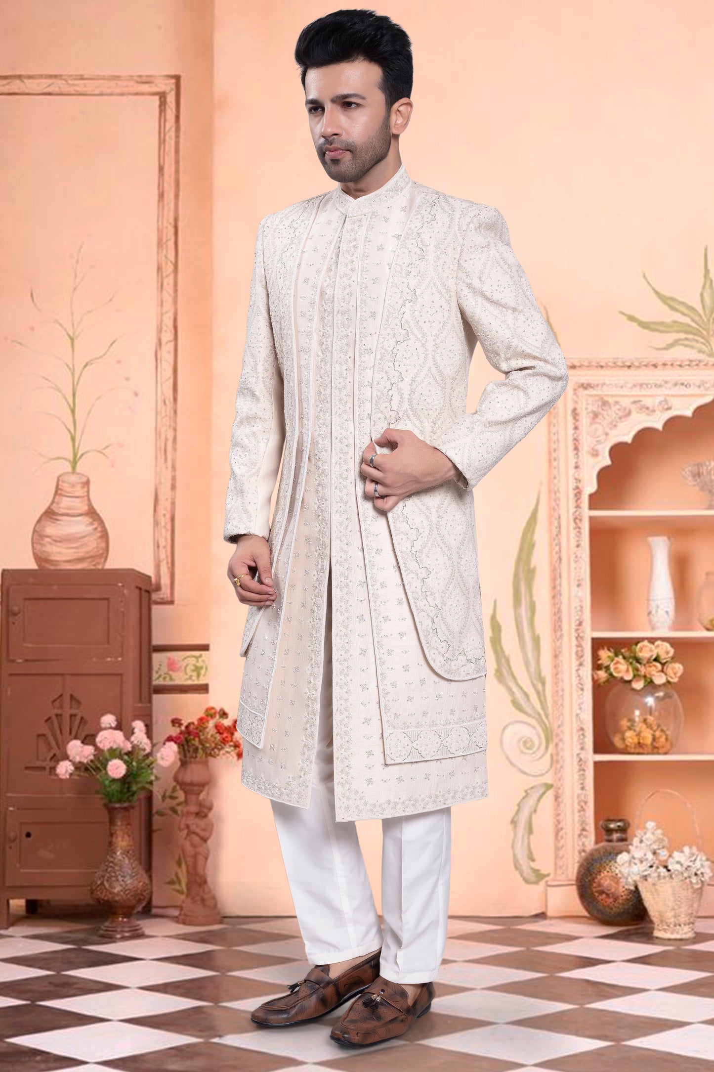 Mens Sherwani- U2-S396