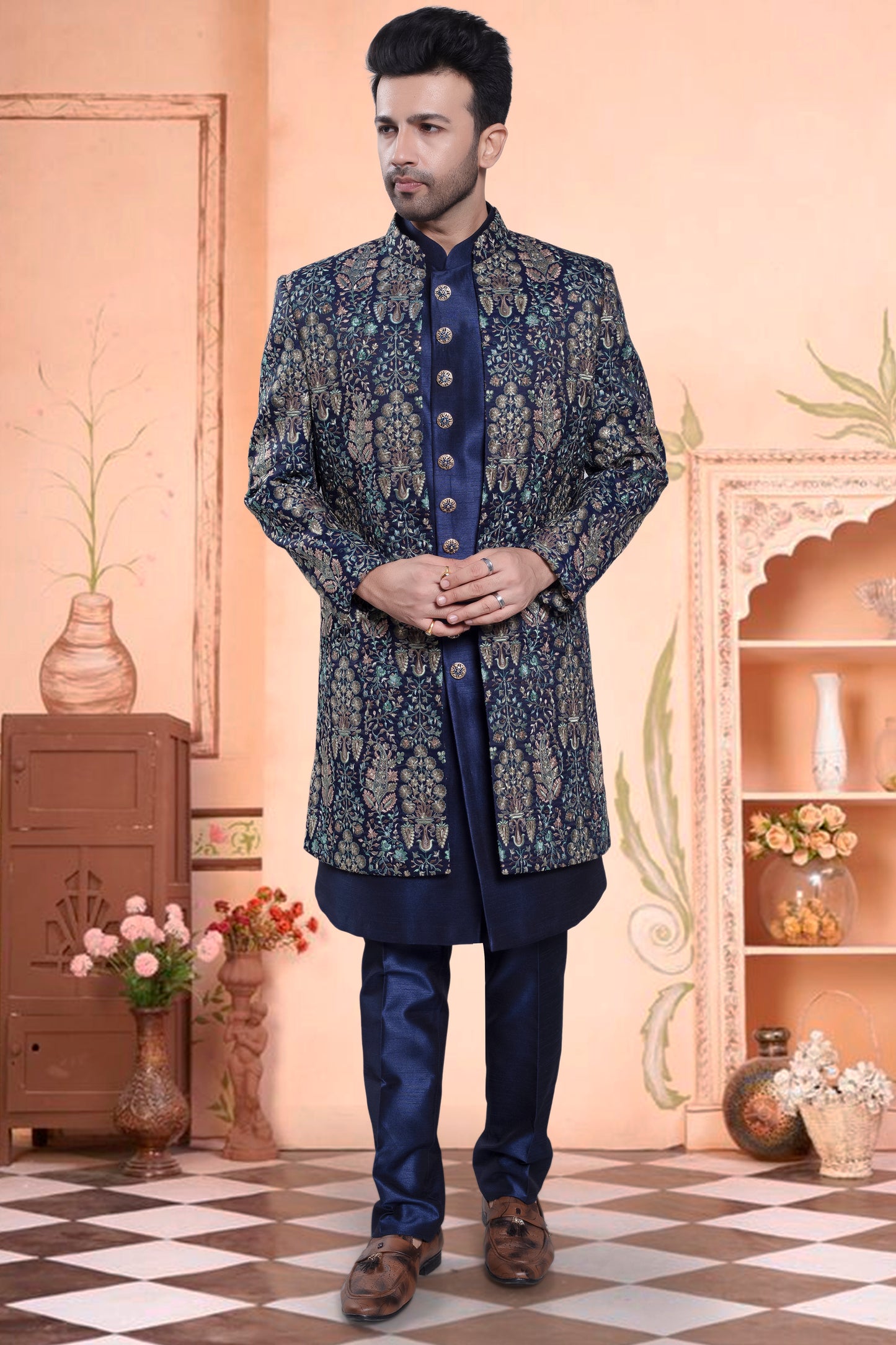 Mens Sherwani- S2-S372