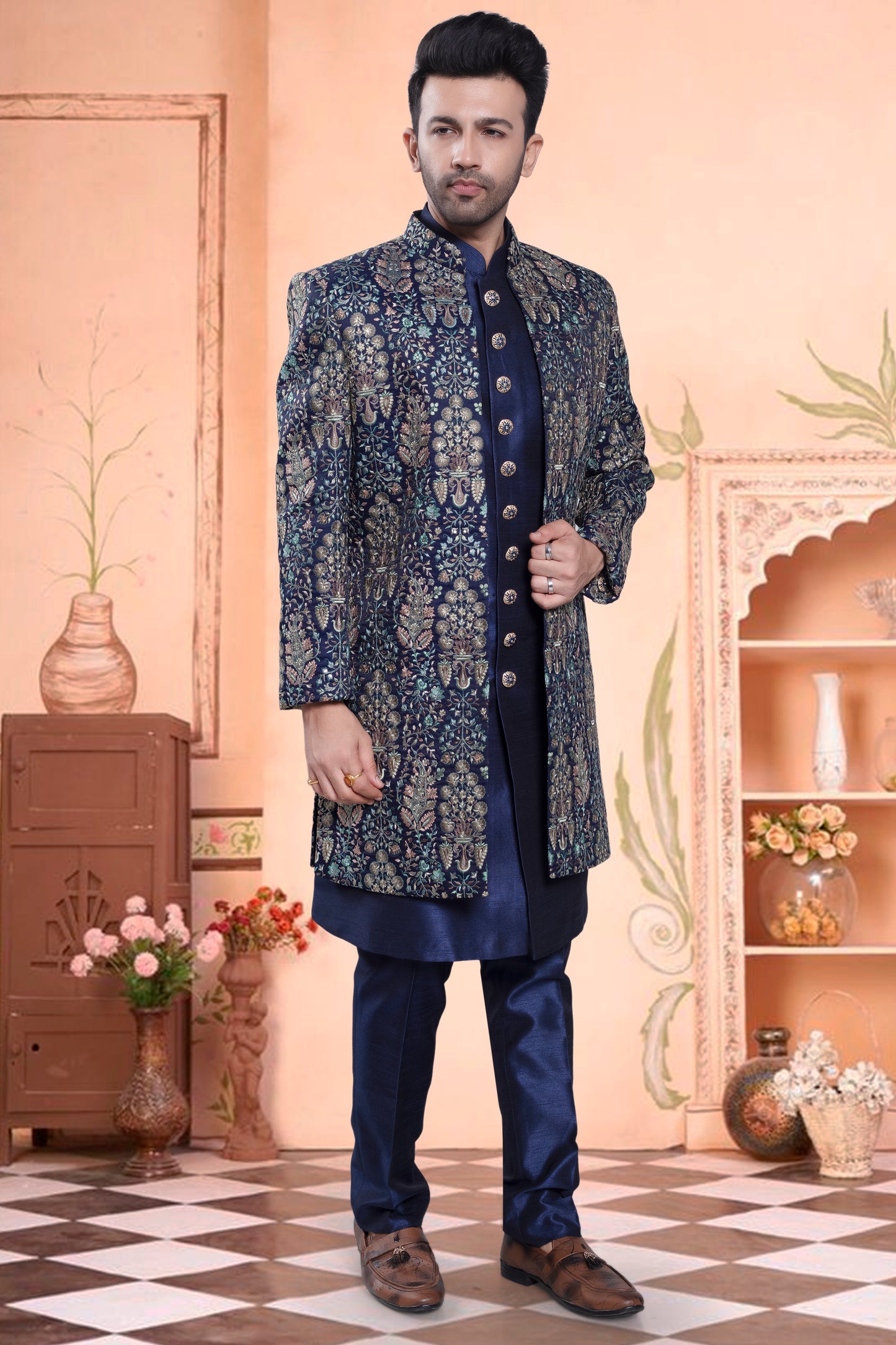 Mens Sherwani- S2-S372