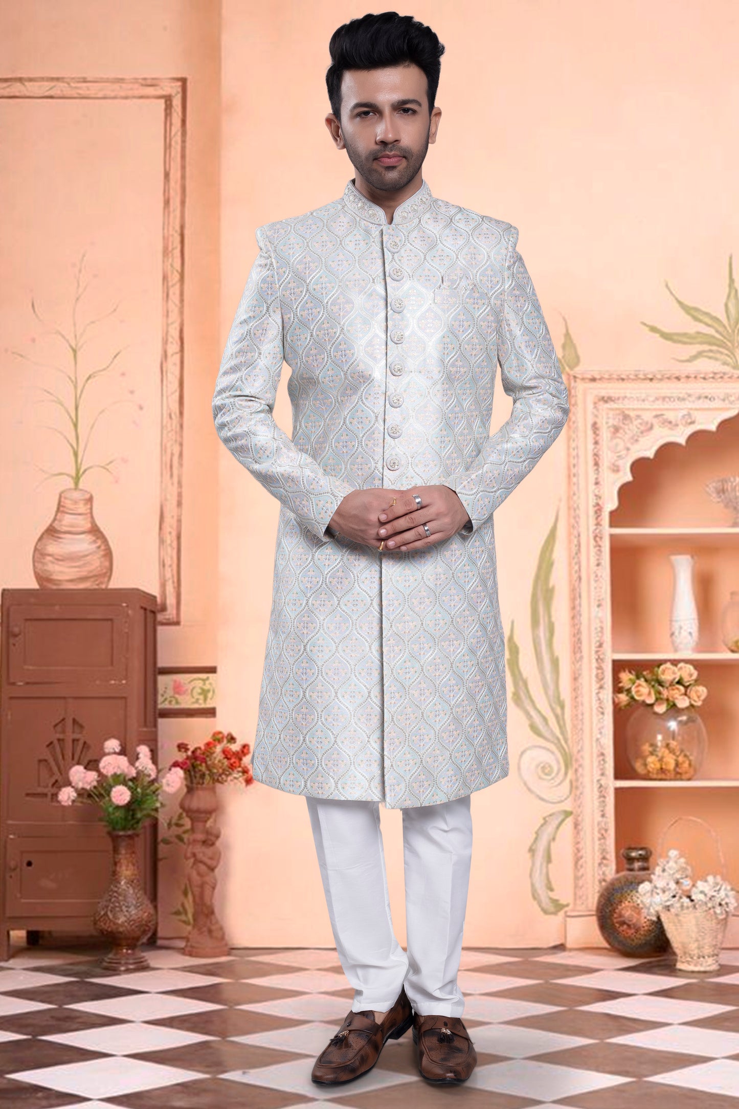 Mens Sherwani- M42-S161