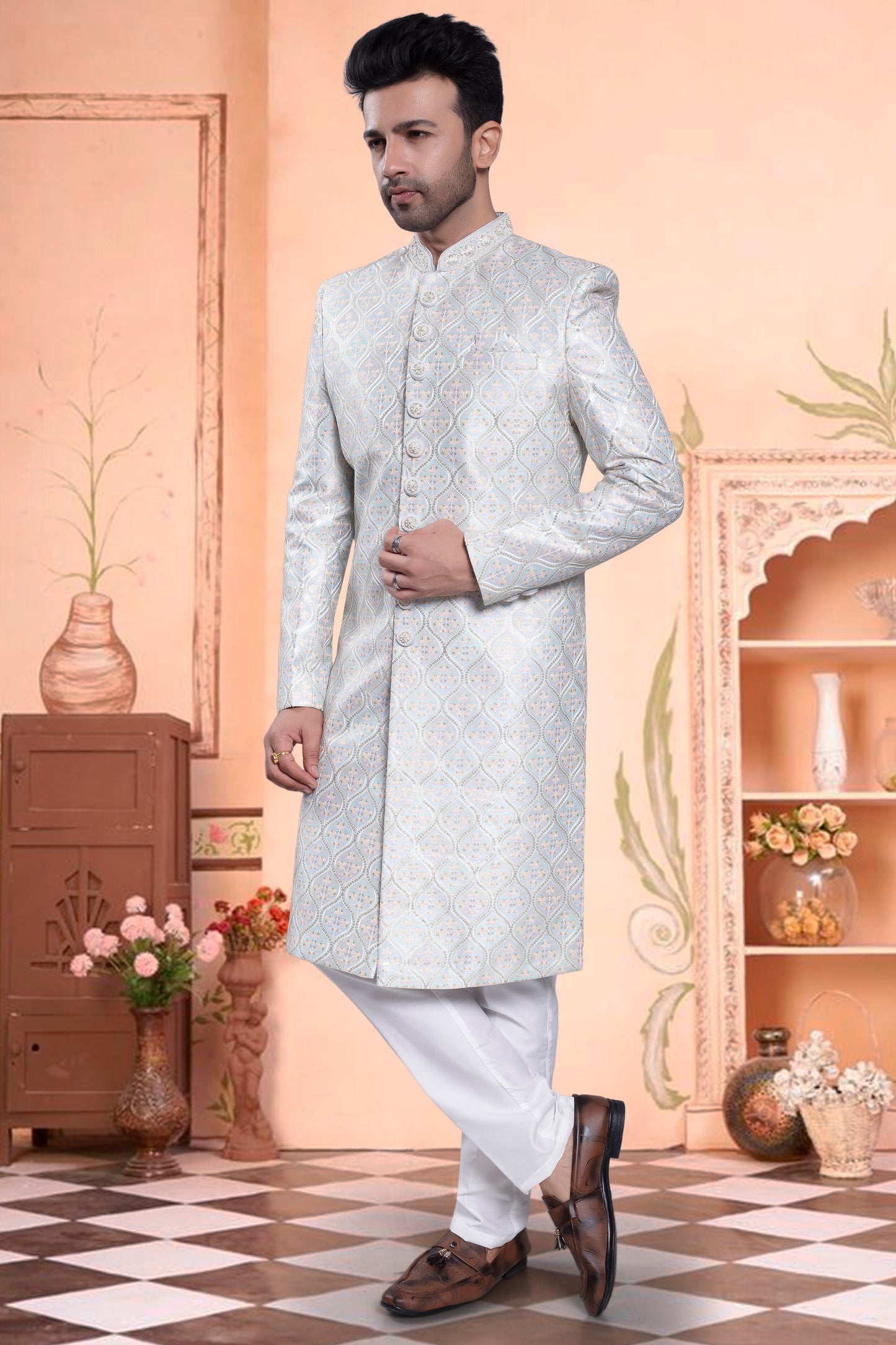 Mens Sherwani- M42-S161