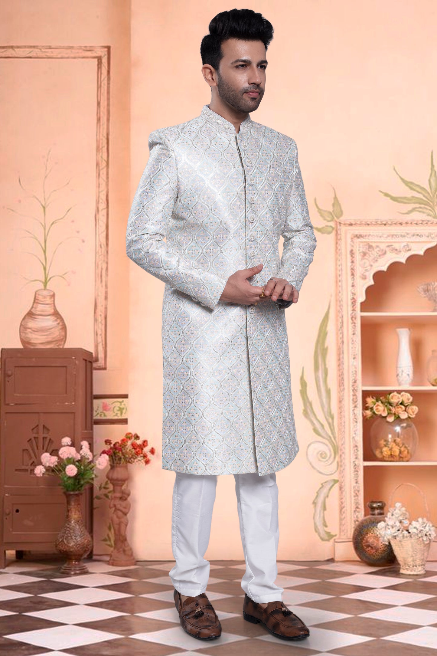 Mens Sherwani- M42-S161