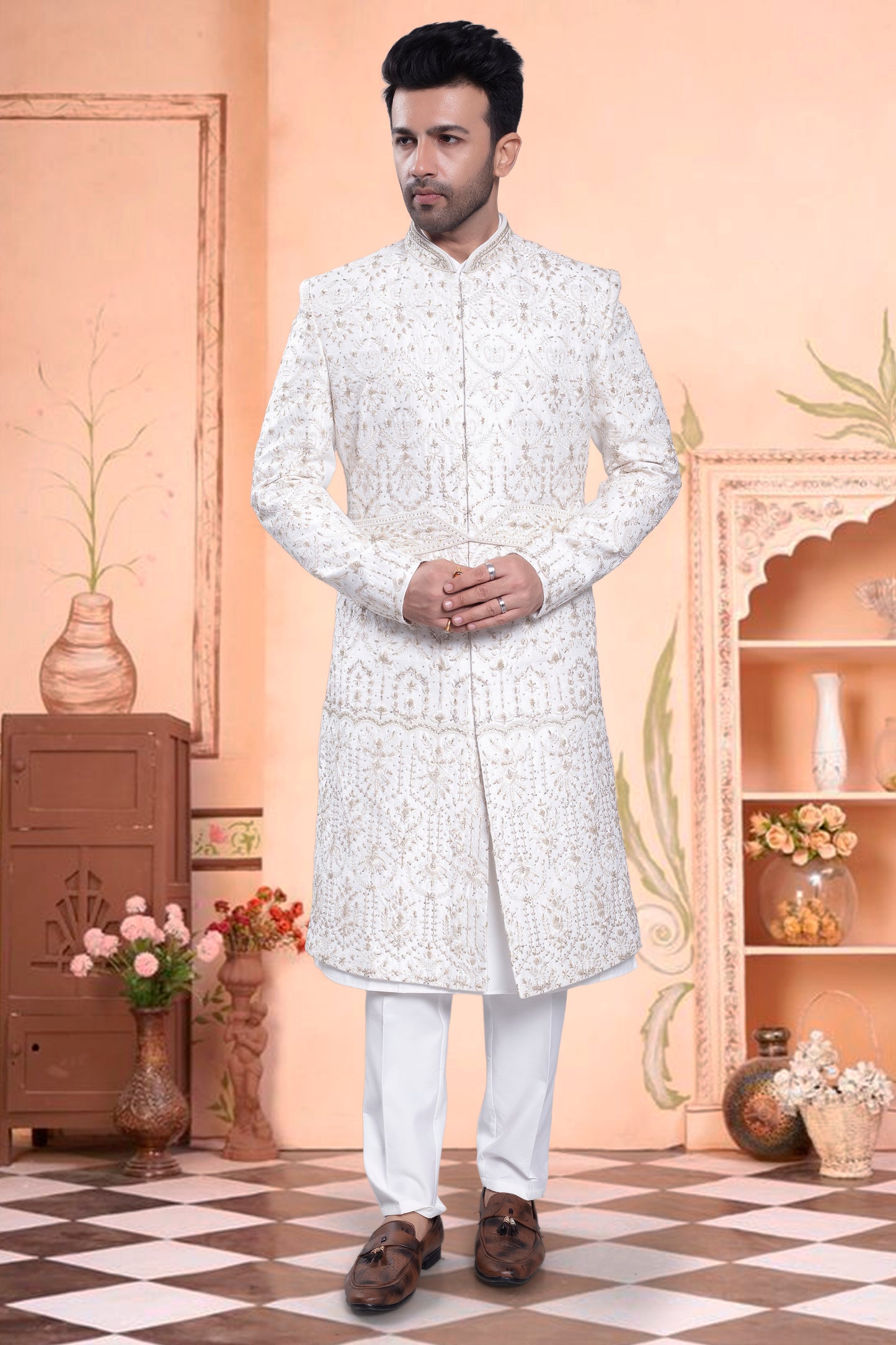 Mens Sherwani- U2-S398