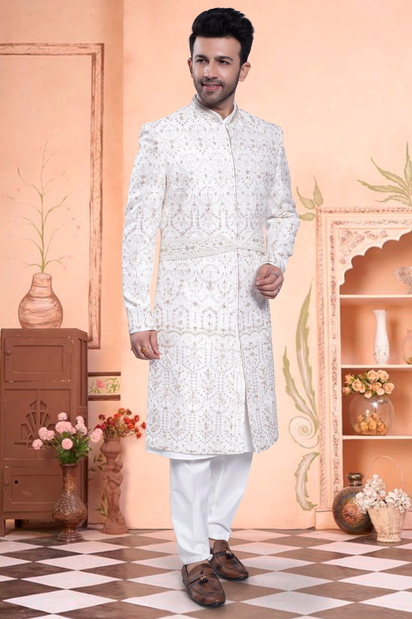 Mens Sherwani- U2-S398