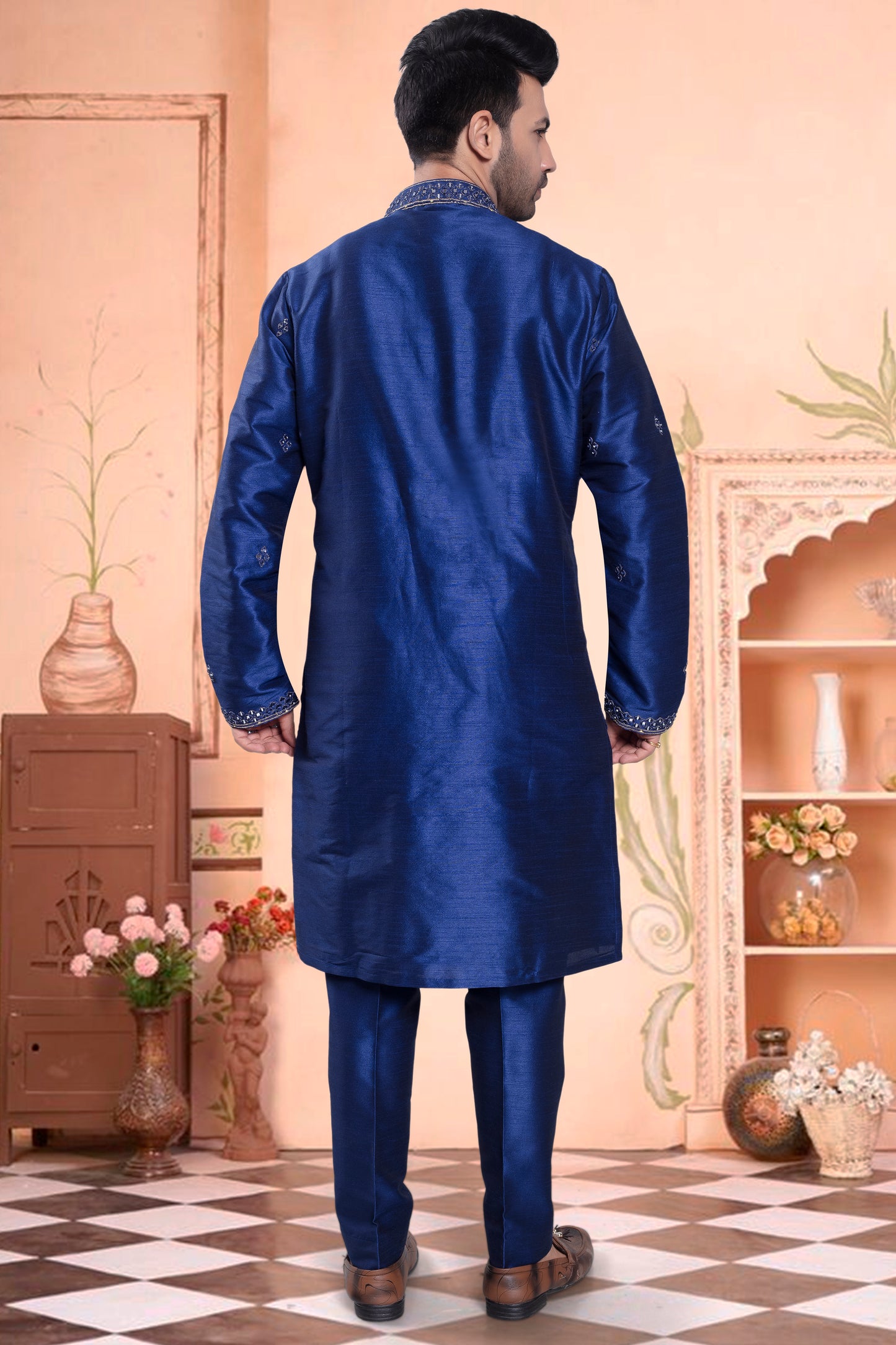 Mens Led Kurta Pajama J17-S219