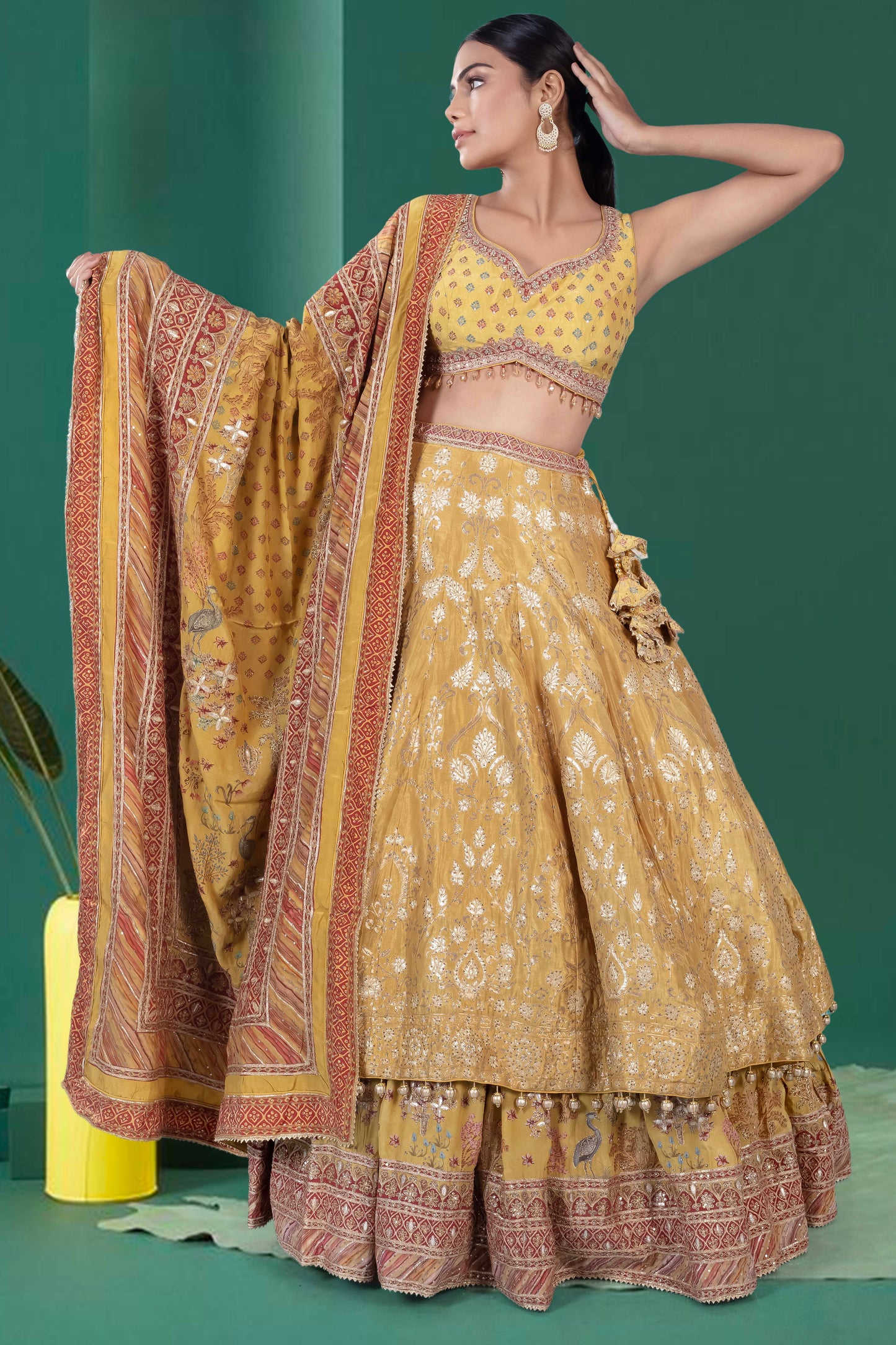 Party Wear Lehenga D-308