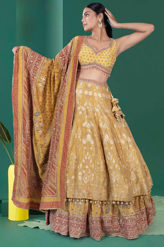 Party Wear Lehenga D-308