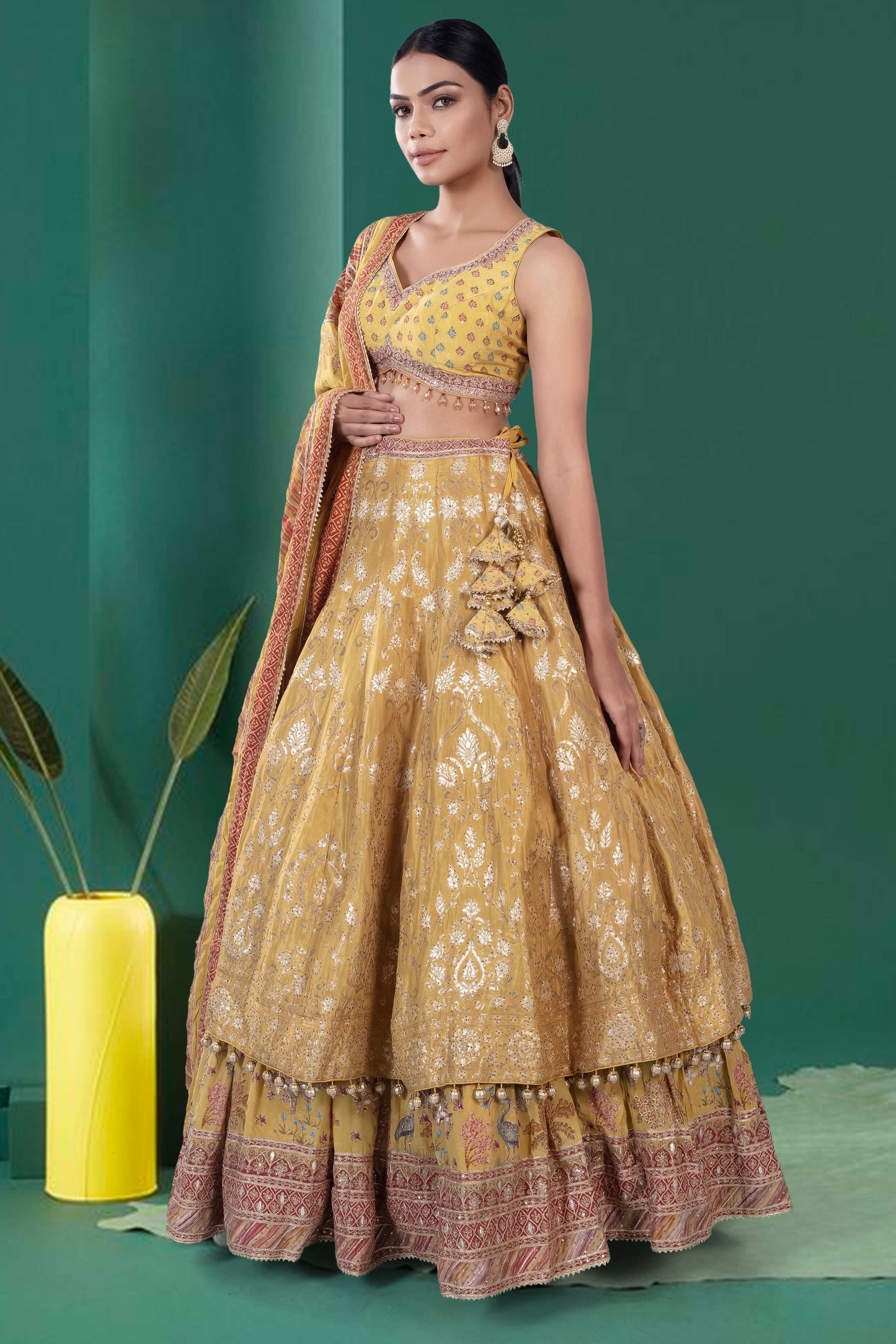 Party Wear Lehenga D-308