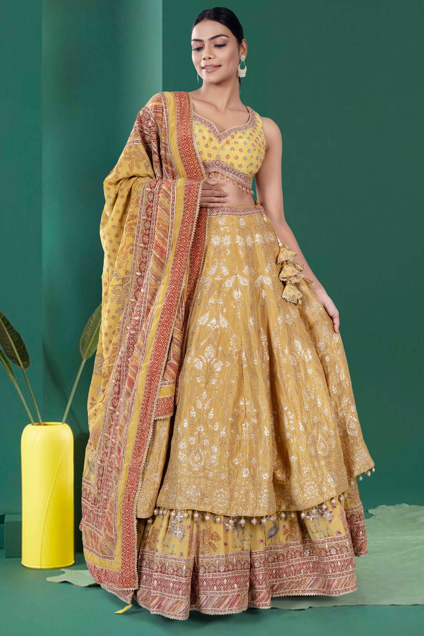 Party Wear Lehenga D-308