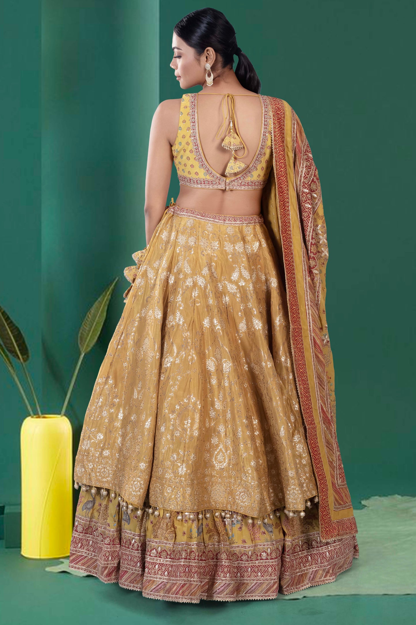 Party Wear Lehenga D-308