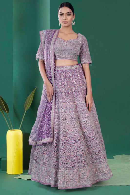 Party Wear Lehenga D-309