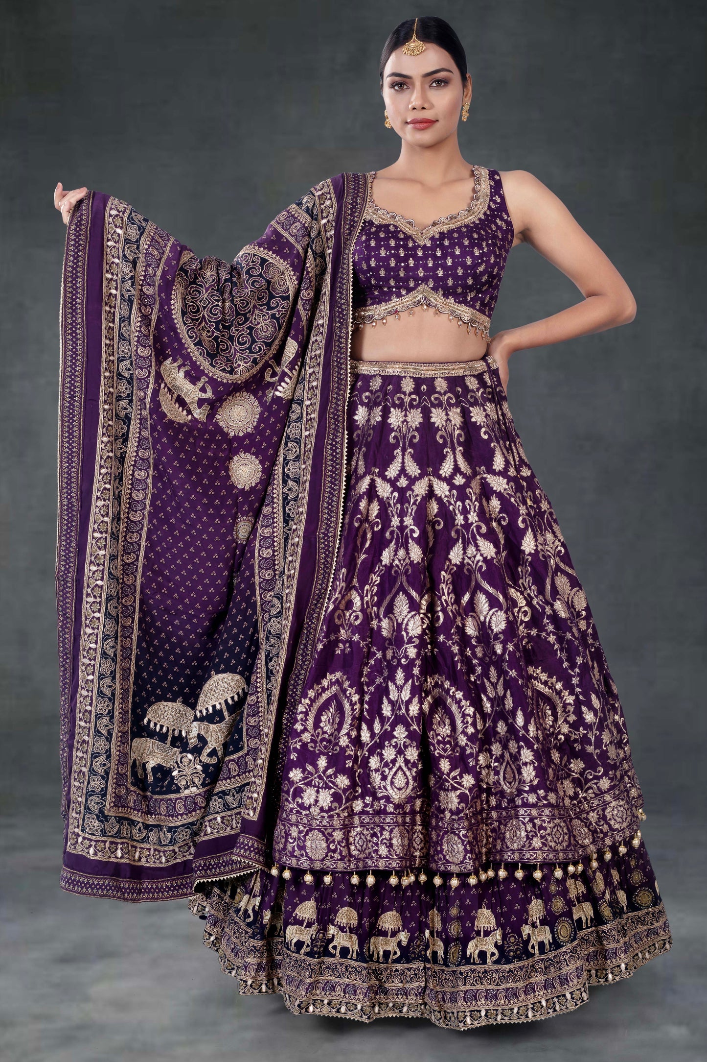 Party Wear Lehenga D-311