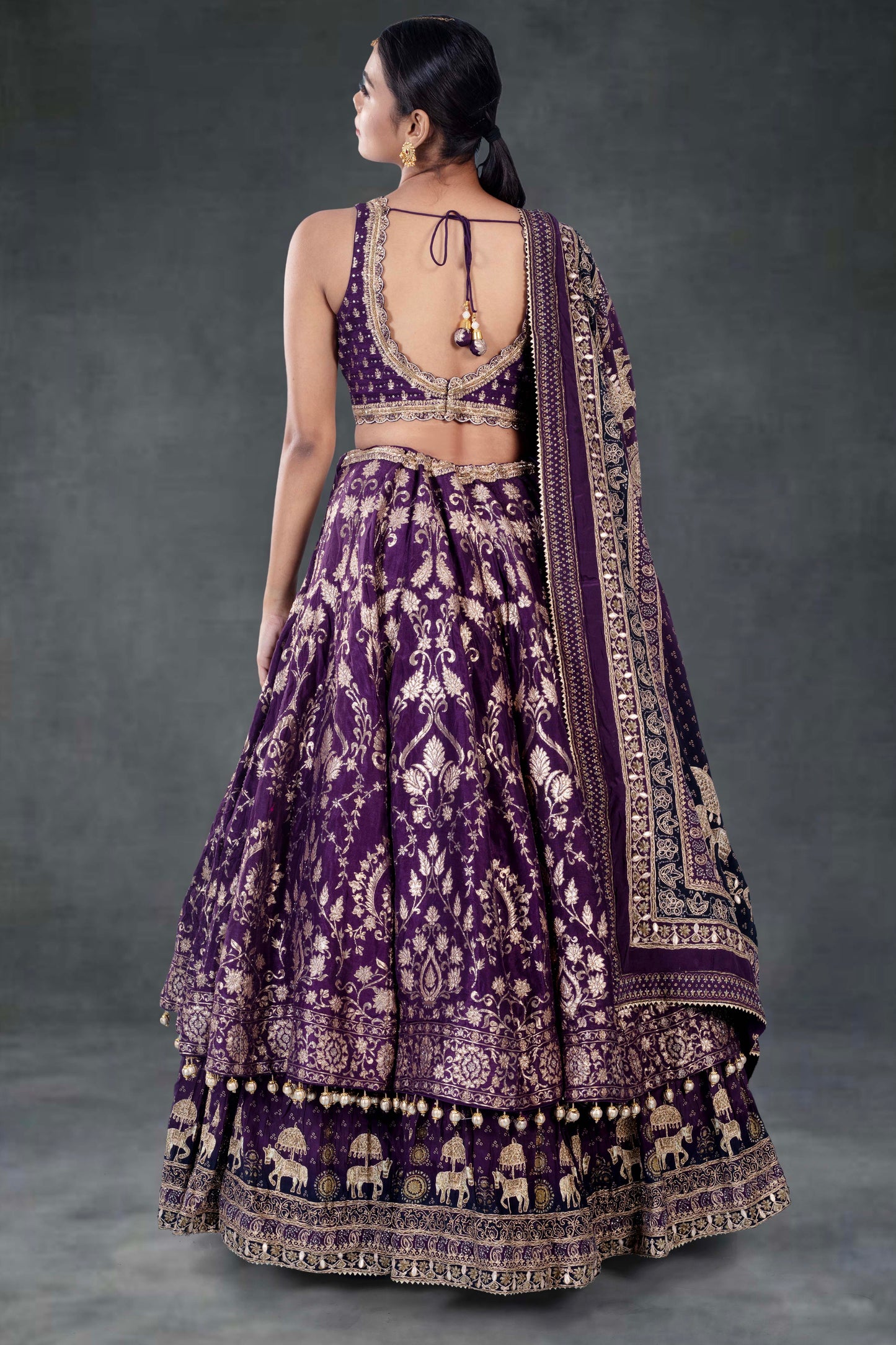 Party Wear Lehenga D-311