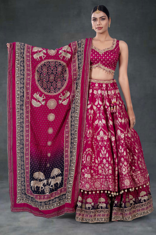 Party Wear Lehenga D-313