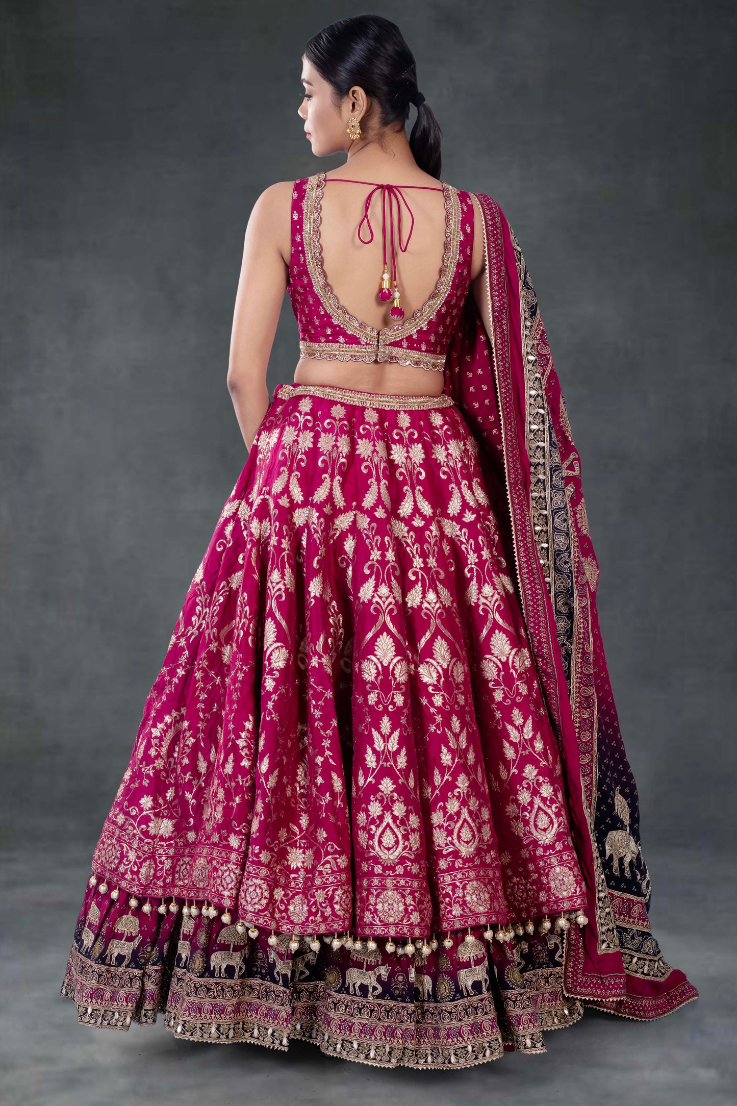 Party Wear Lehenga D-313