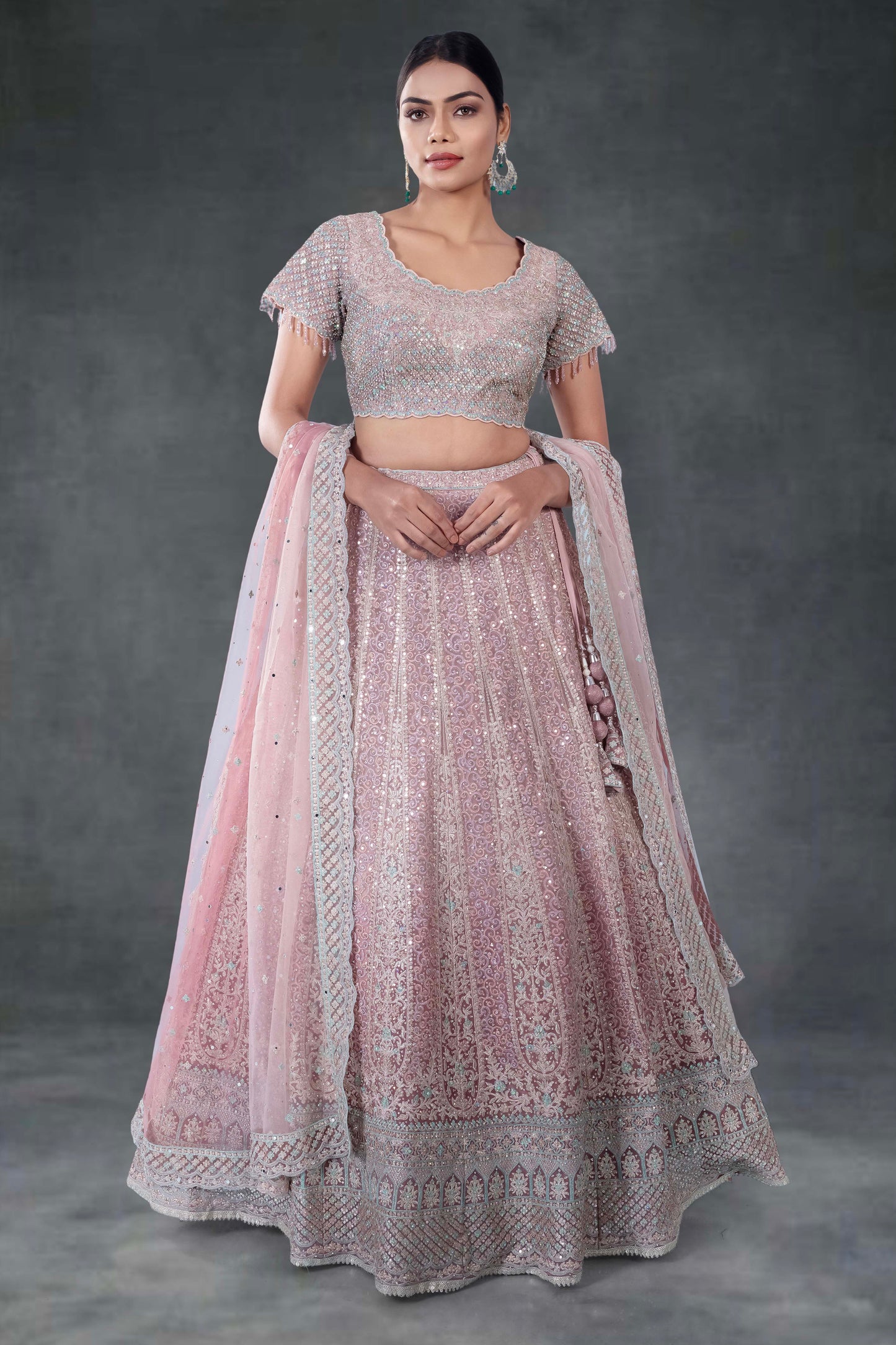 Party Wear Lehenga D-315