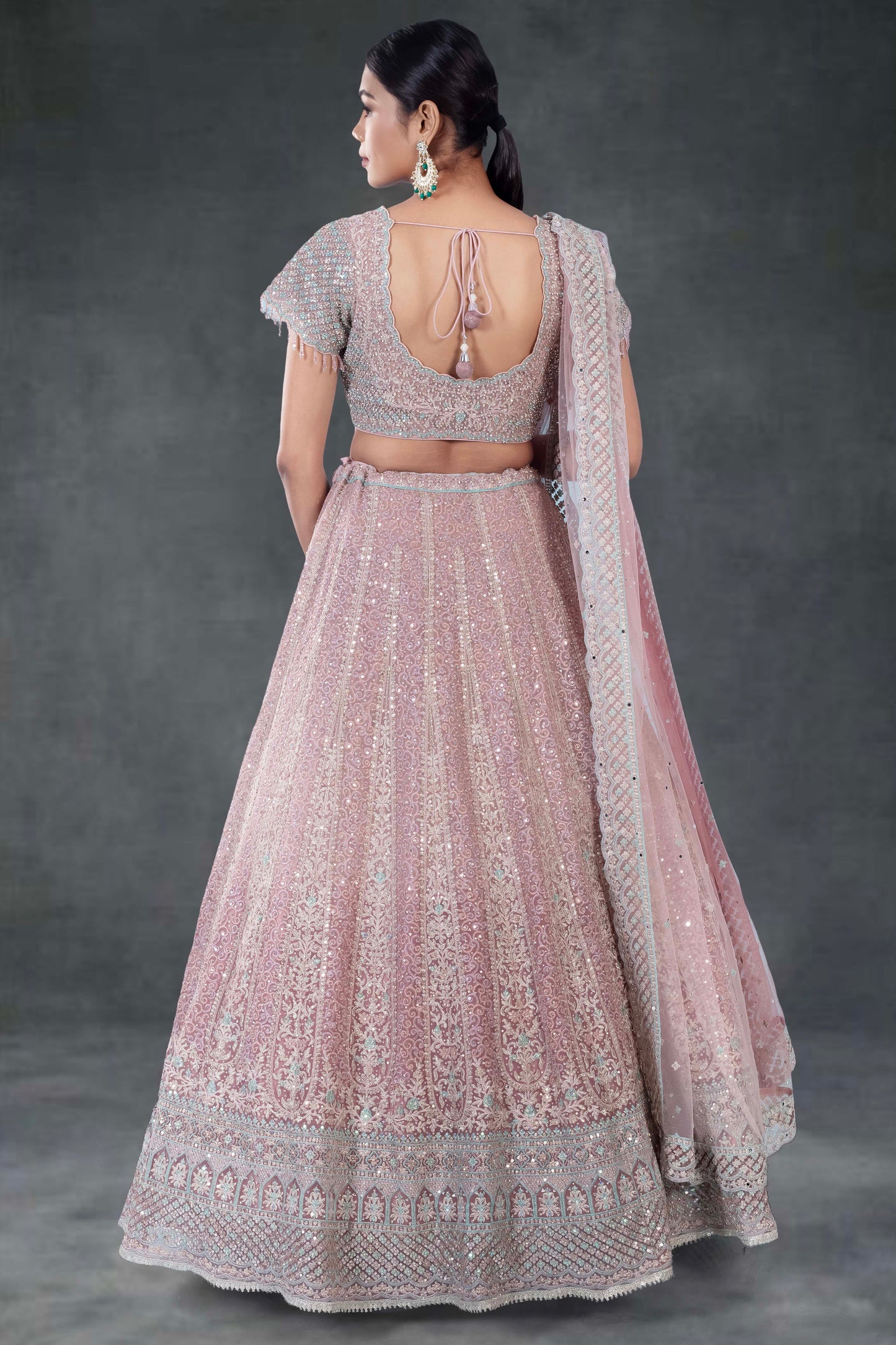 Party Wear Lehenga D-315