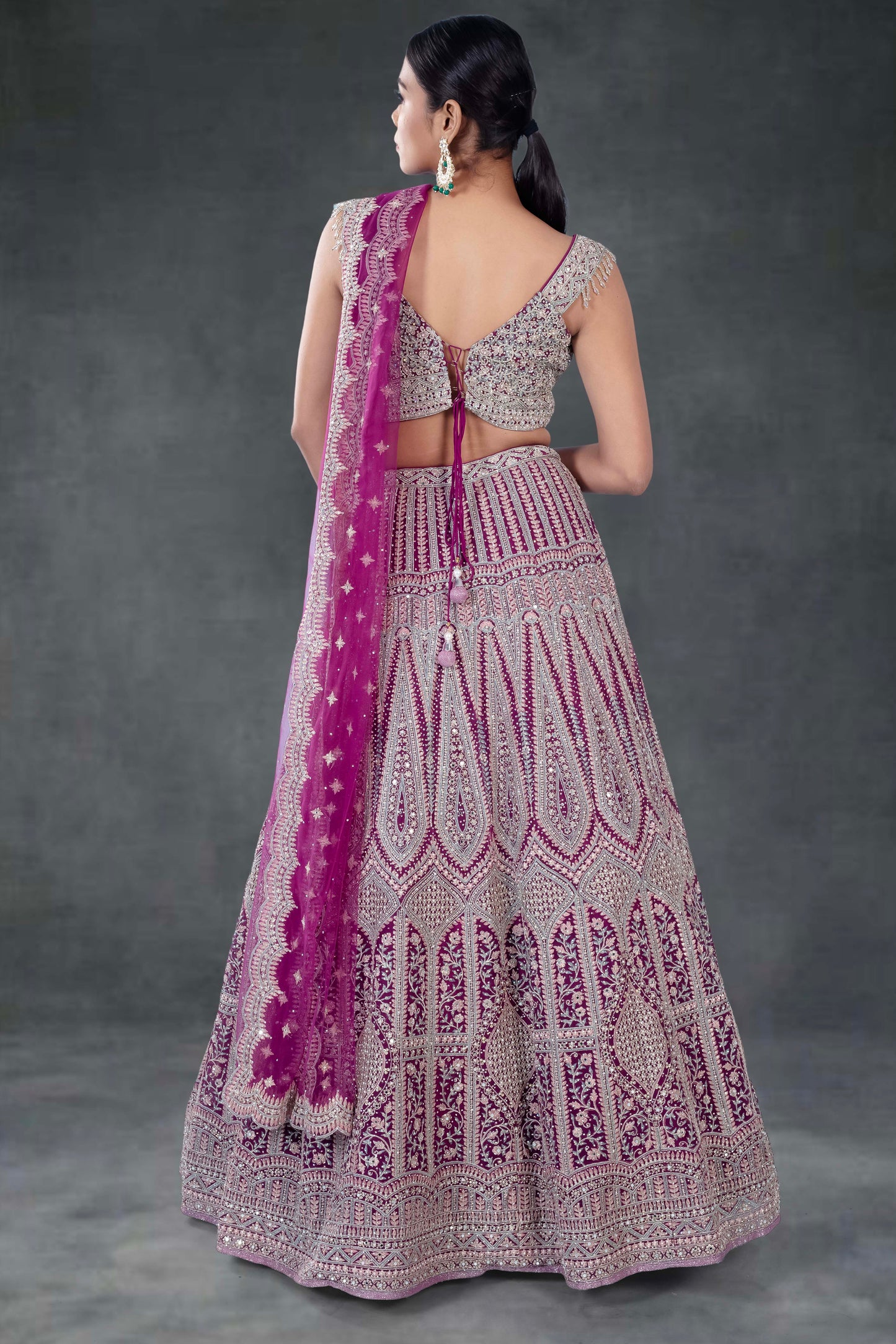 Party Wear Lehenga D-316