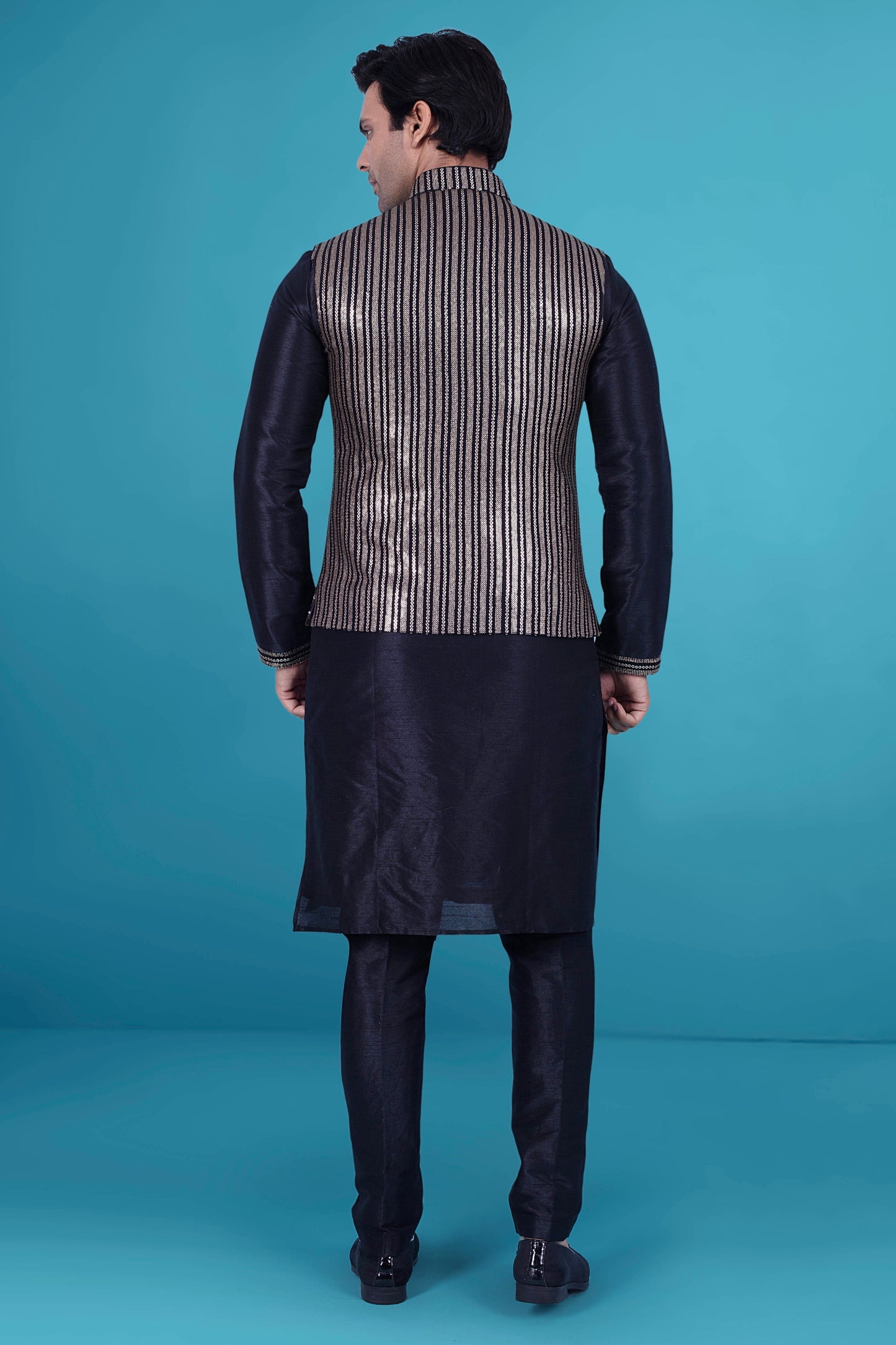 Mens kurta vest J171-N219