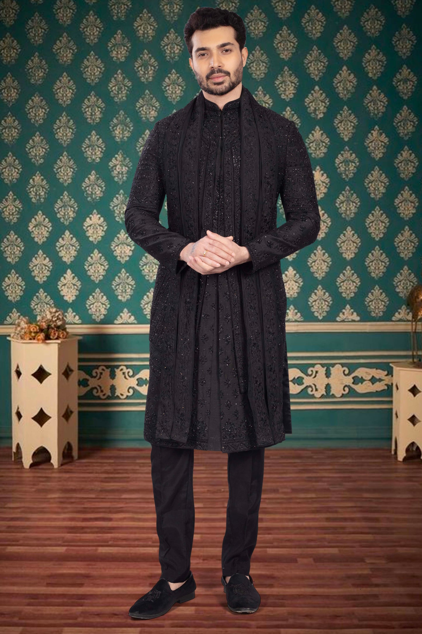 Mens Sherwani- V2-S043