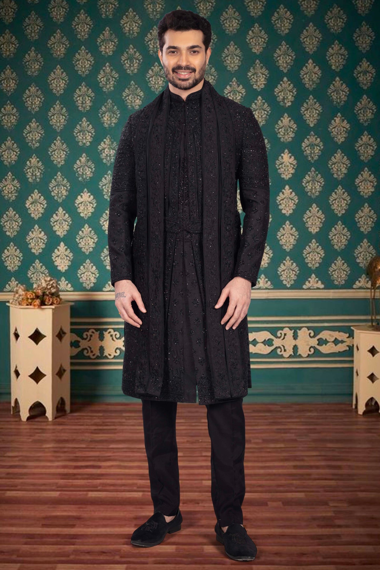 Mens Sherwani- V2-S043