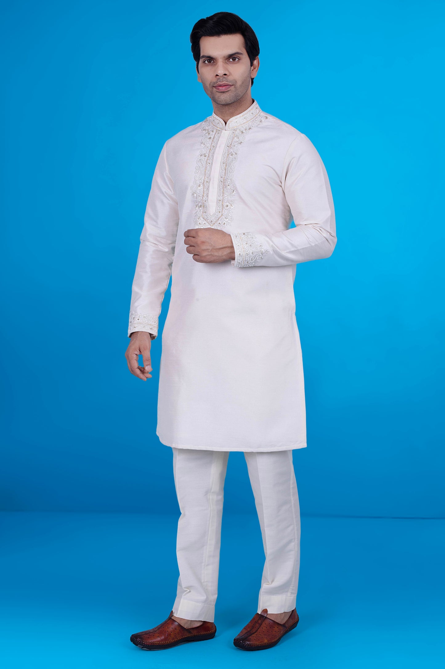 Mens Led Kurta Pajama J17-N151