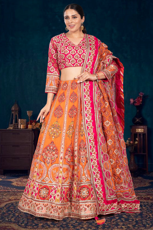 Party Wear Lehenga D-340