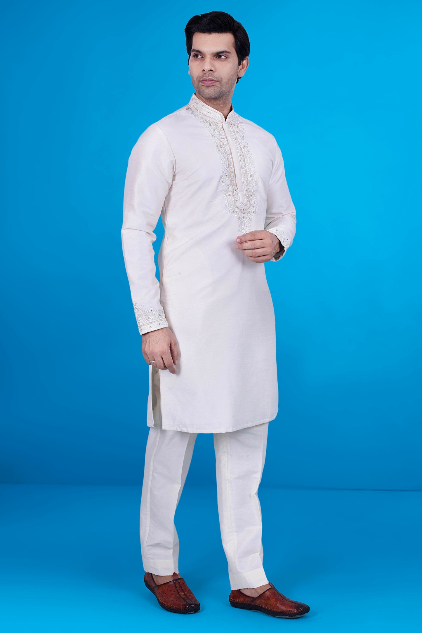 Mens Led Kurta Pajama J17-N151