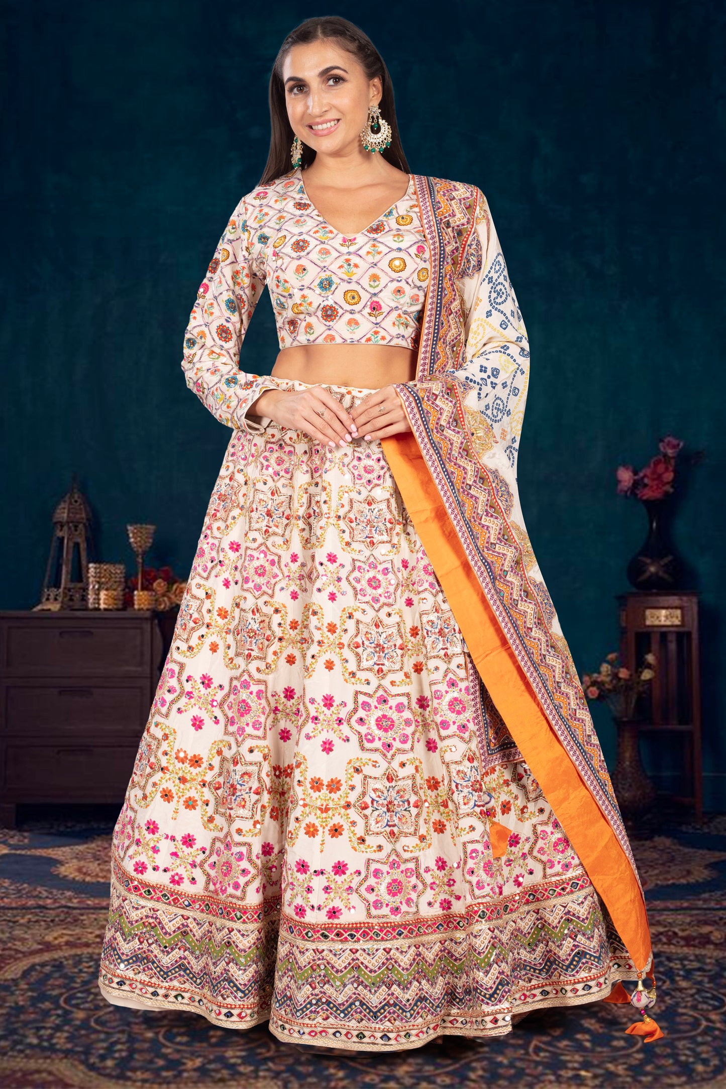 Party Wear Lehenga D-339