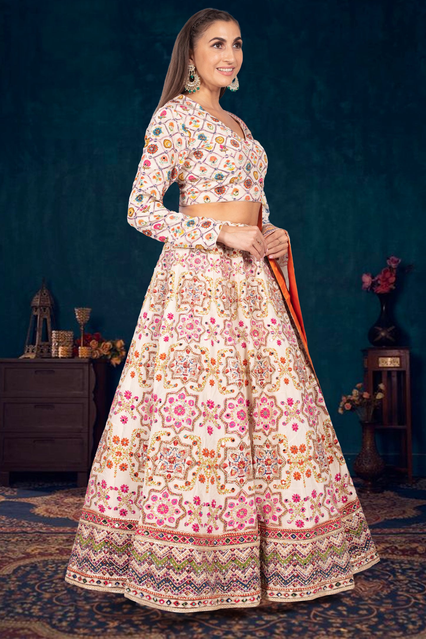 Party Wear Lehenga D-339