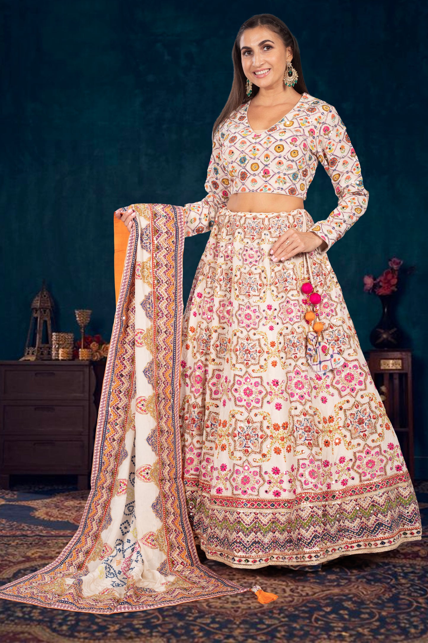 Party Wear Lehenga D-339