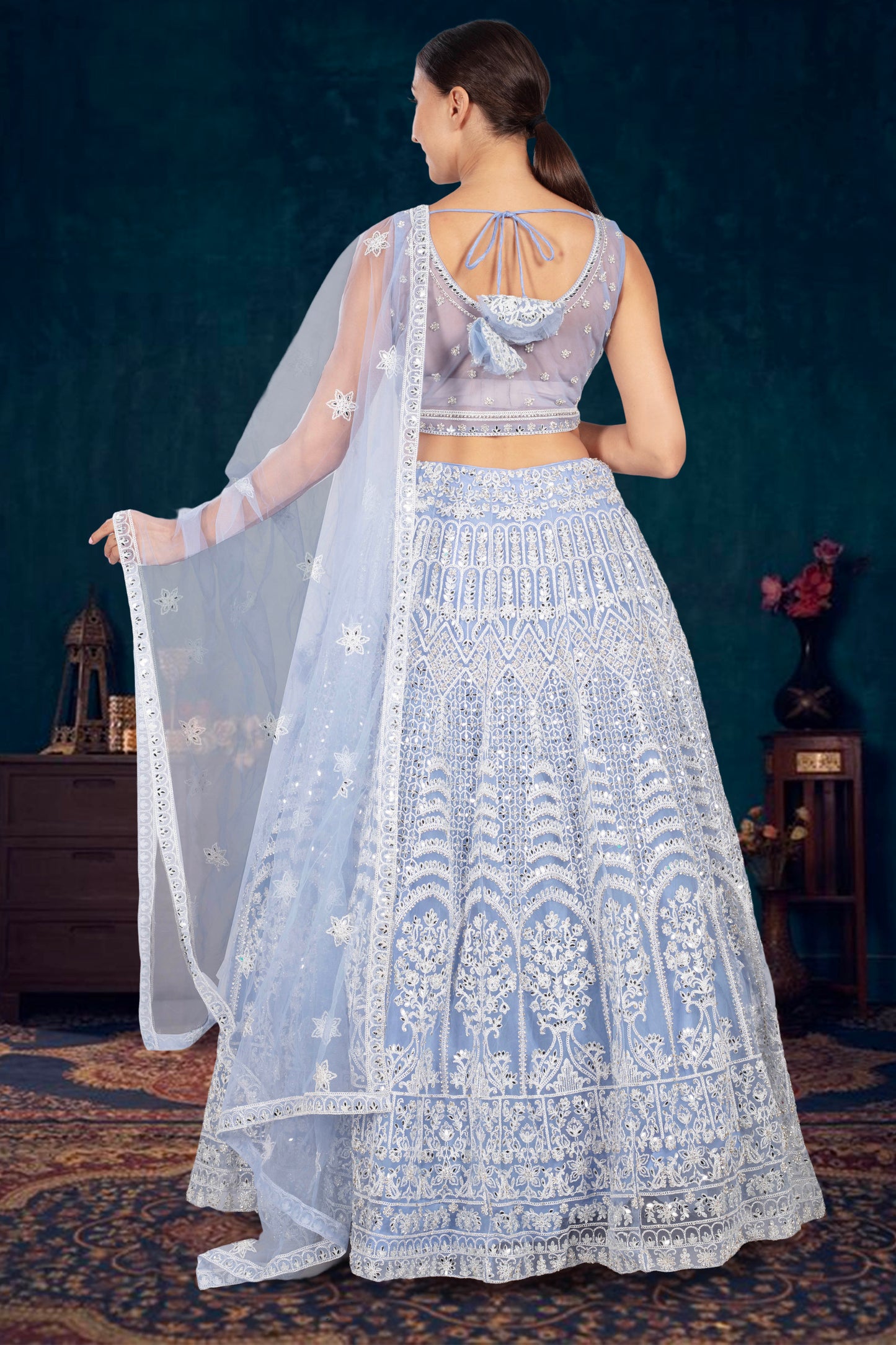 Party Wear Lehenga D-333