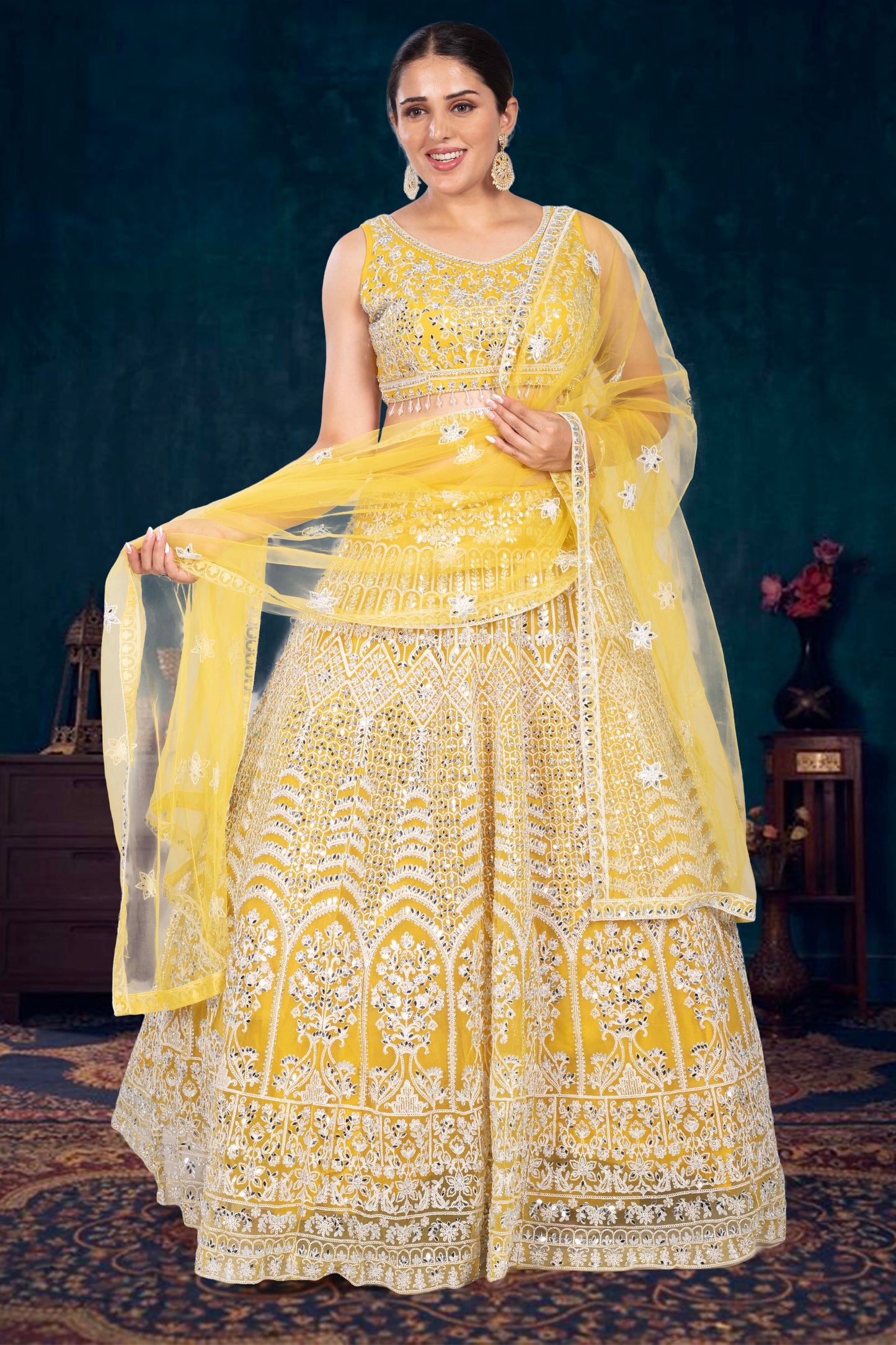 Party Wear Lehenga D-322