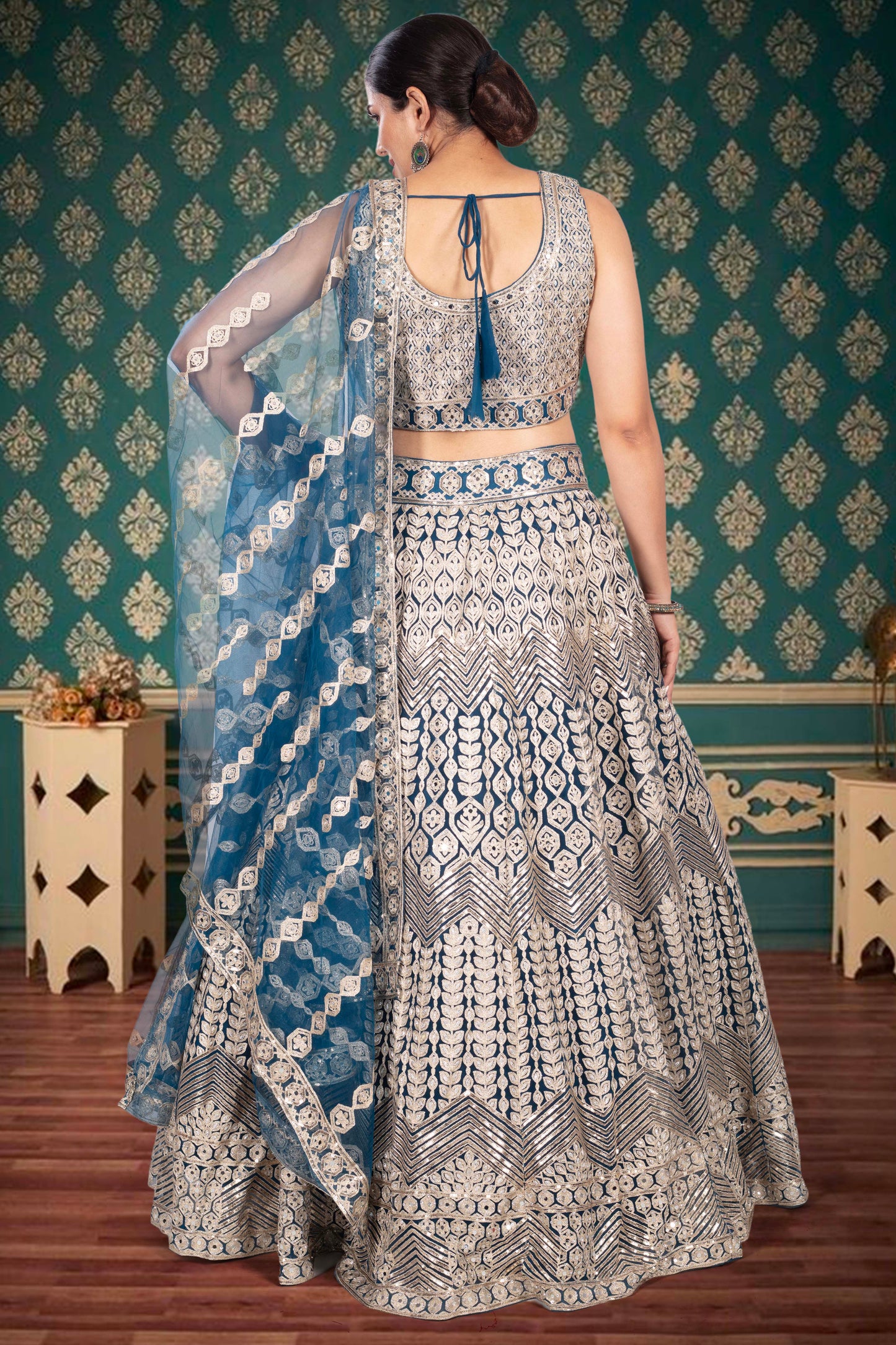 Party Wear Lehenga D-325