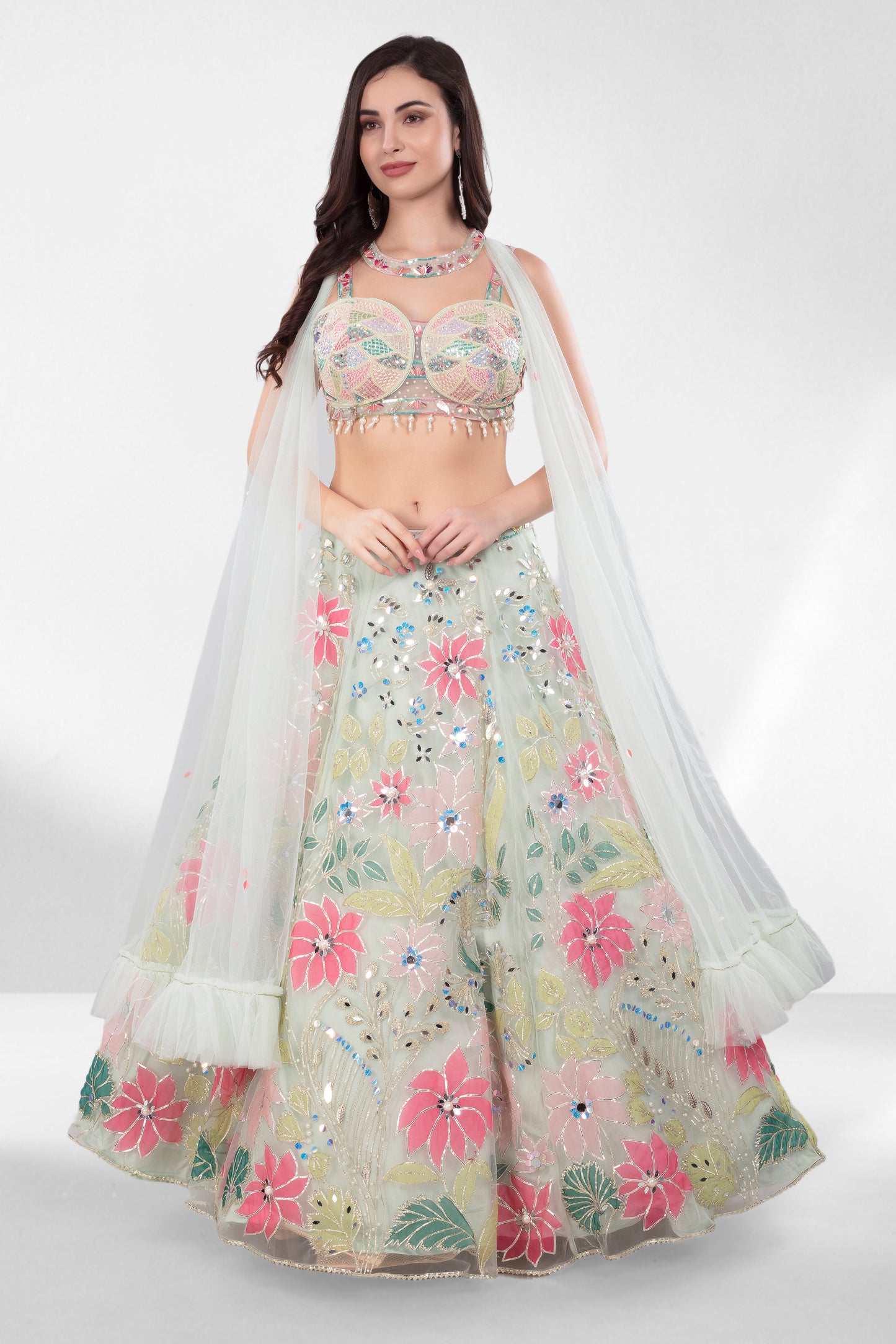 Party Wear Lehenga S86-I03