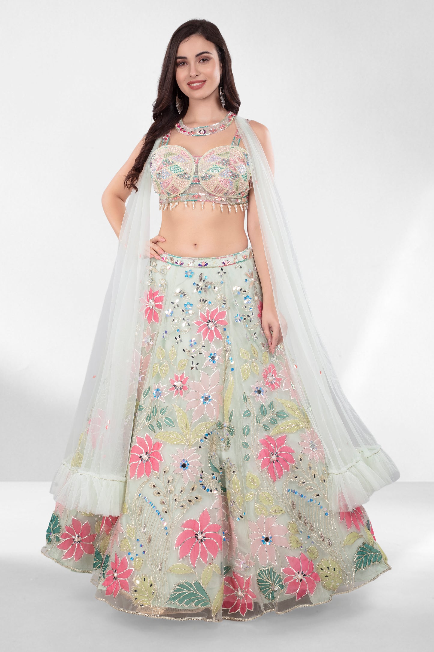 Party Wear Lehenga S86-I03