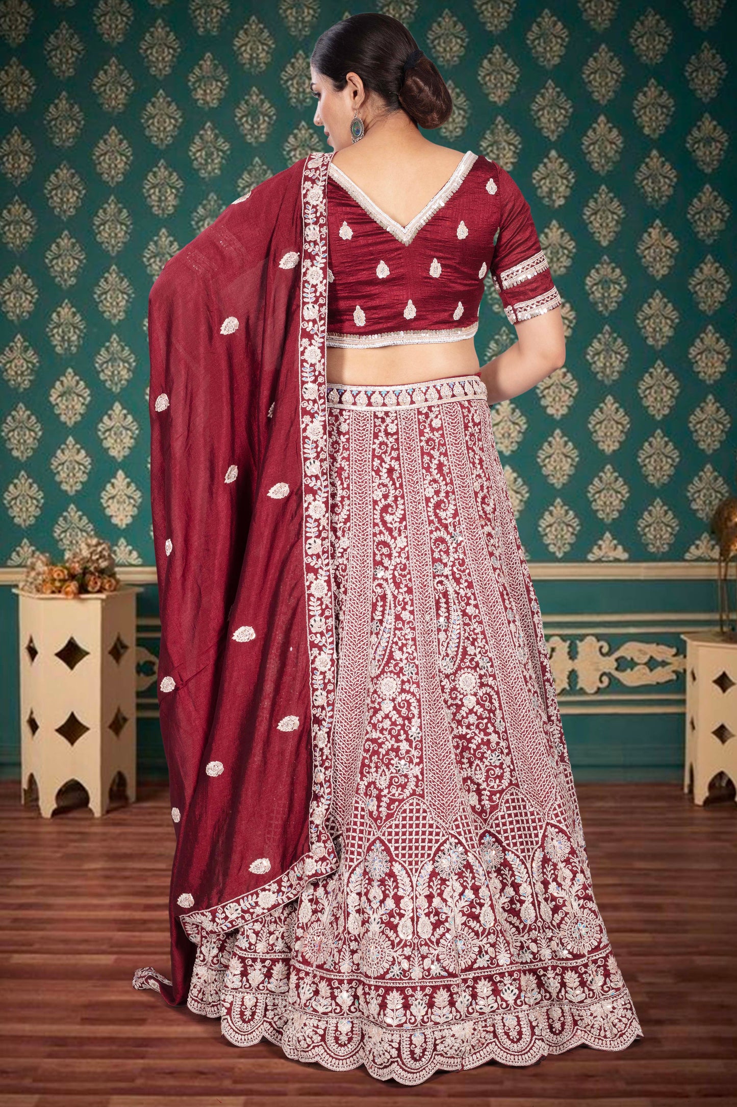 Party Wear Lehenga D-331