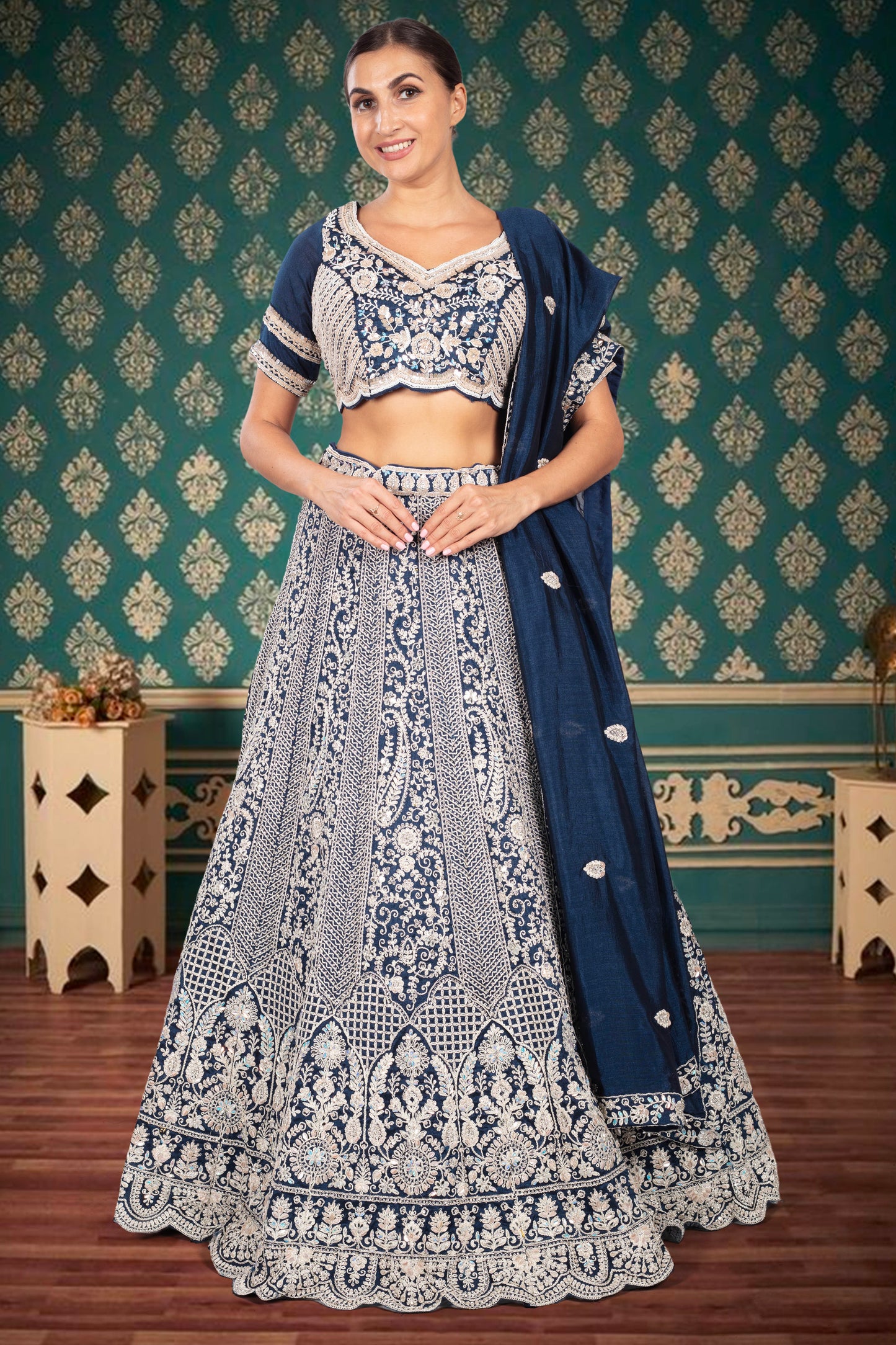 Party Wear Lehenga D-332